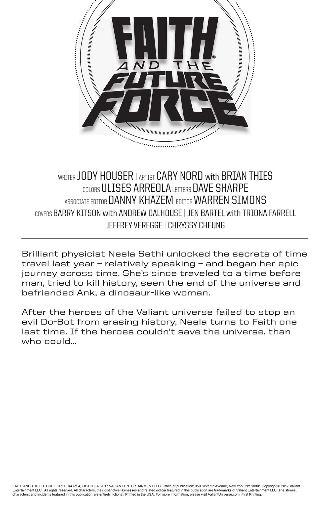 Read online Faith and the Future Force comic -  Issue #4 - 2