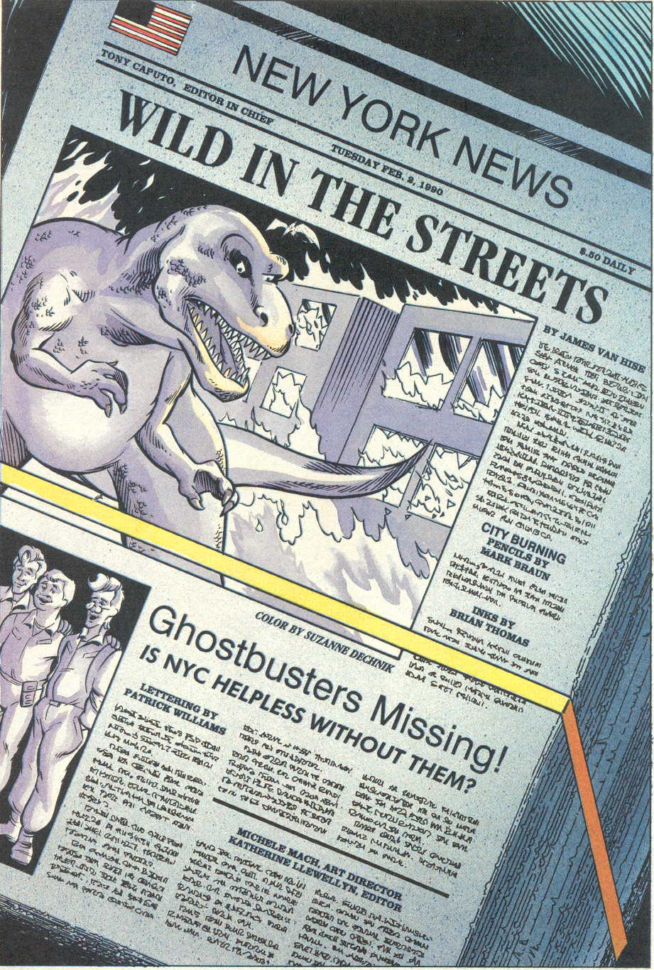 Read online Real Ghostbusters comic -  Issue #22 - 3