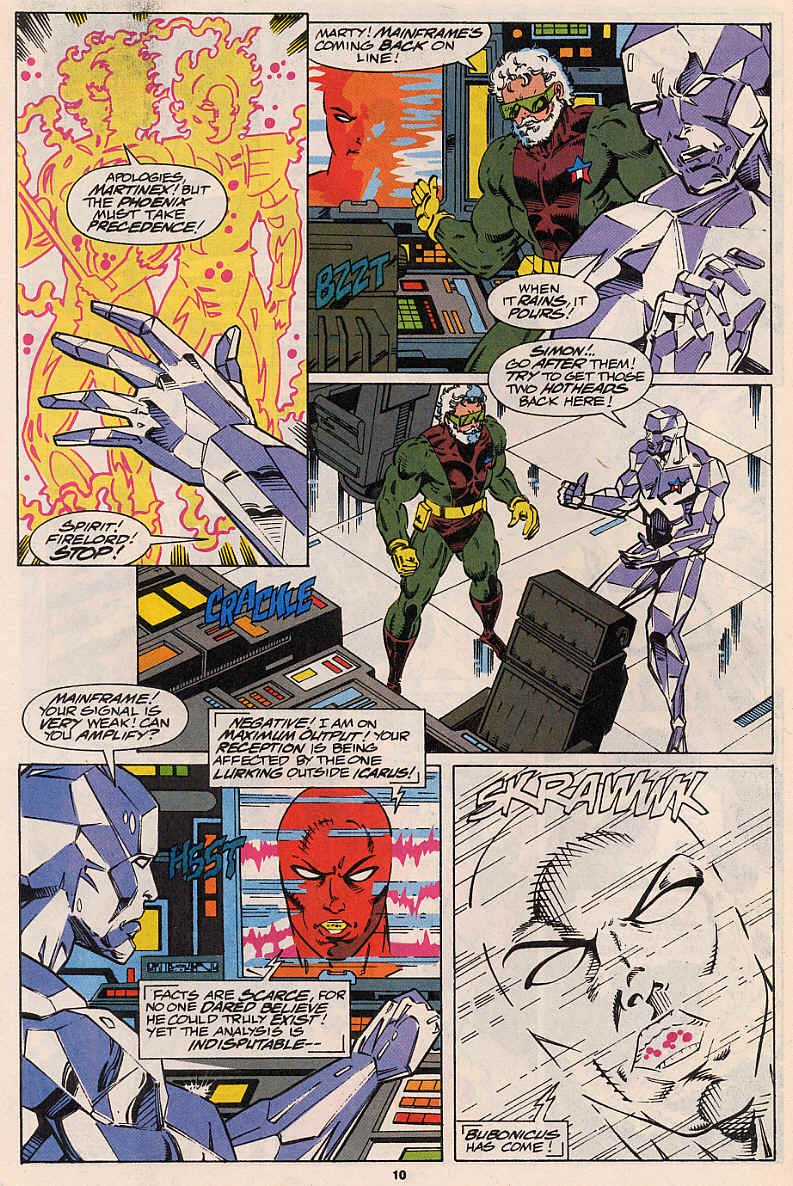 Read online Guardians of the Galaxy (1990) comic -  Issue #35 - 9