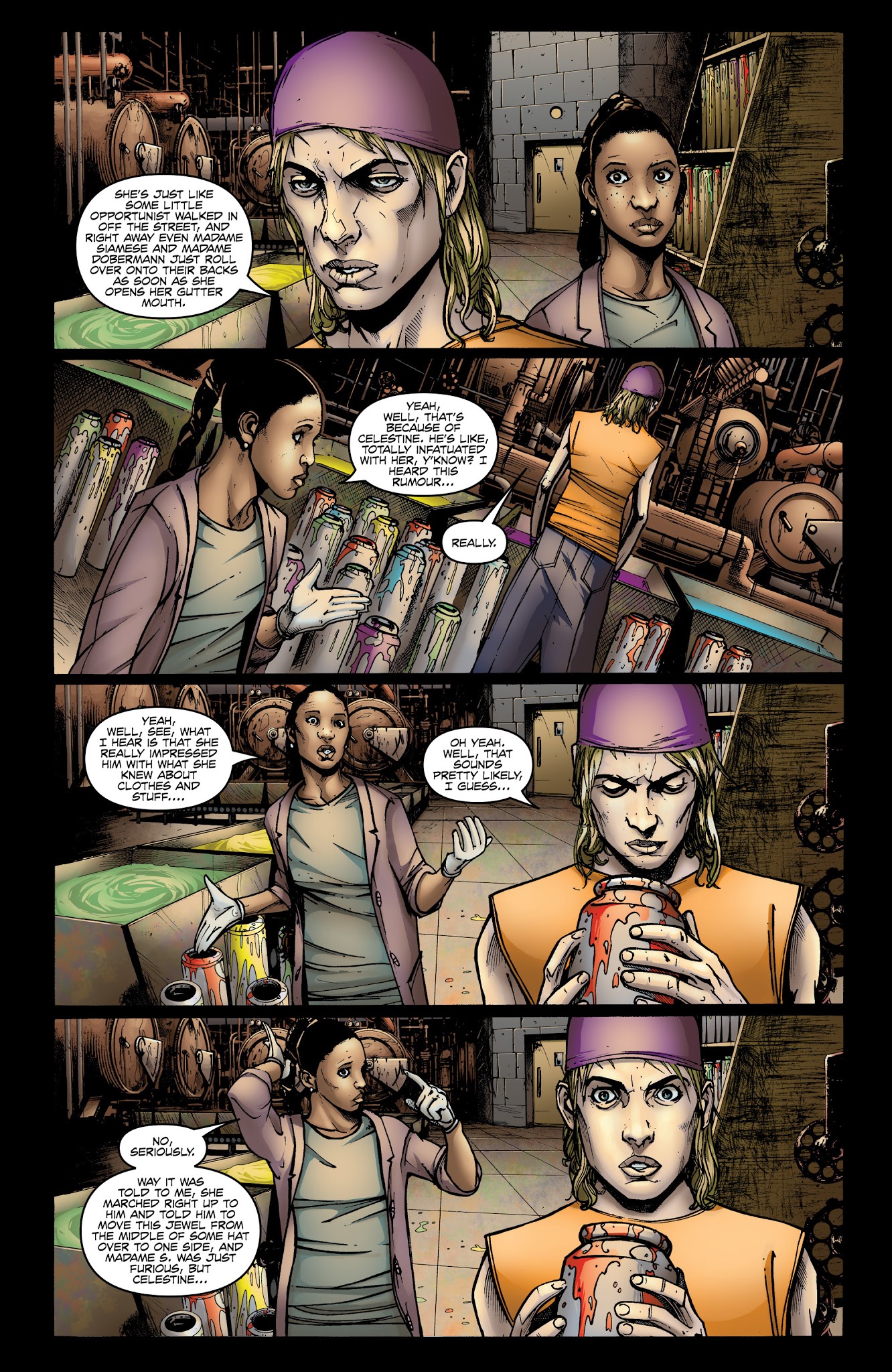 Read online Fashion Beast comic -  Issue #5 - 7