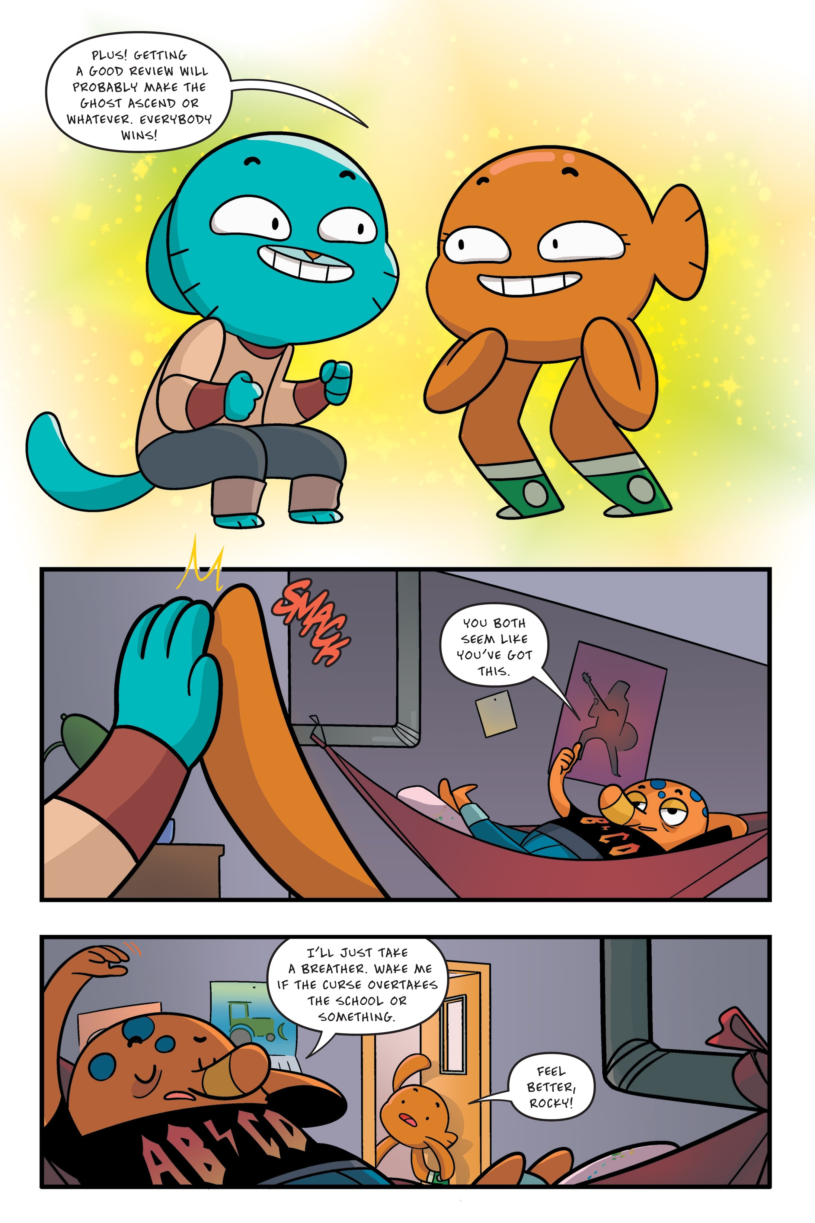 Read online The Amazing World of Gumball: Midsummer Nightmare comic -  Issue # TPB - 104