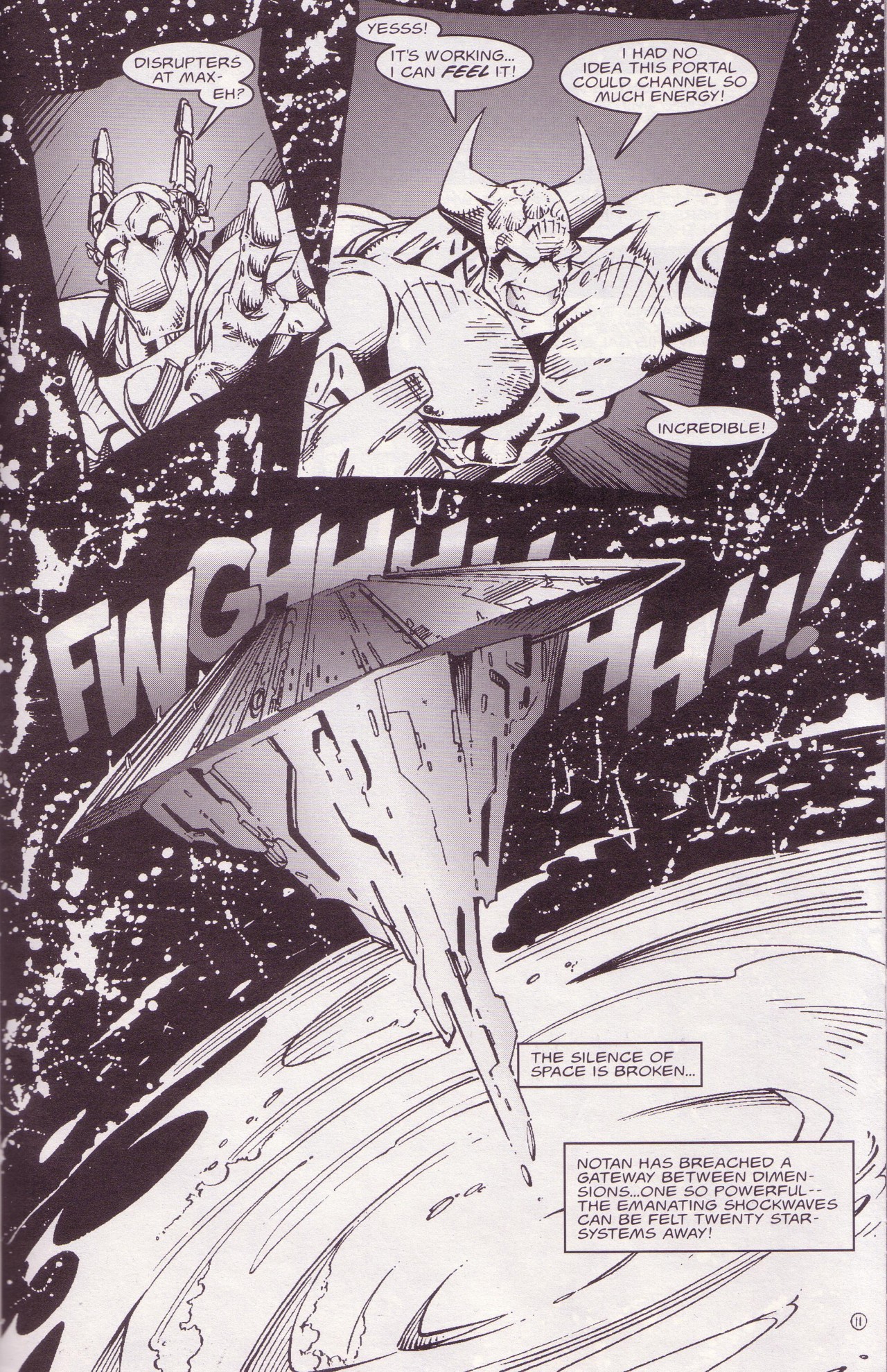 Read online Zen Intergalactic Ninja: Starquest comic -  Issue #6 - 13