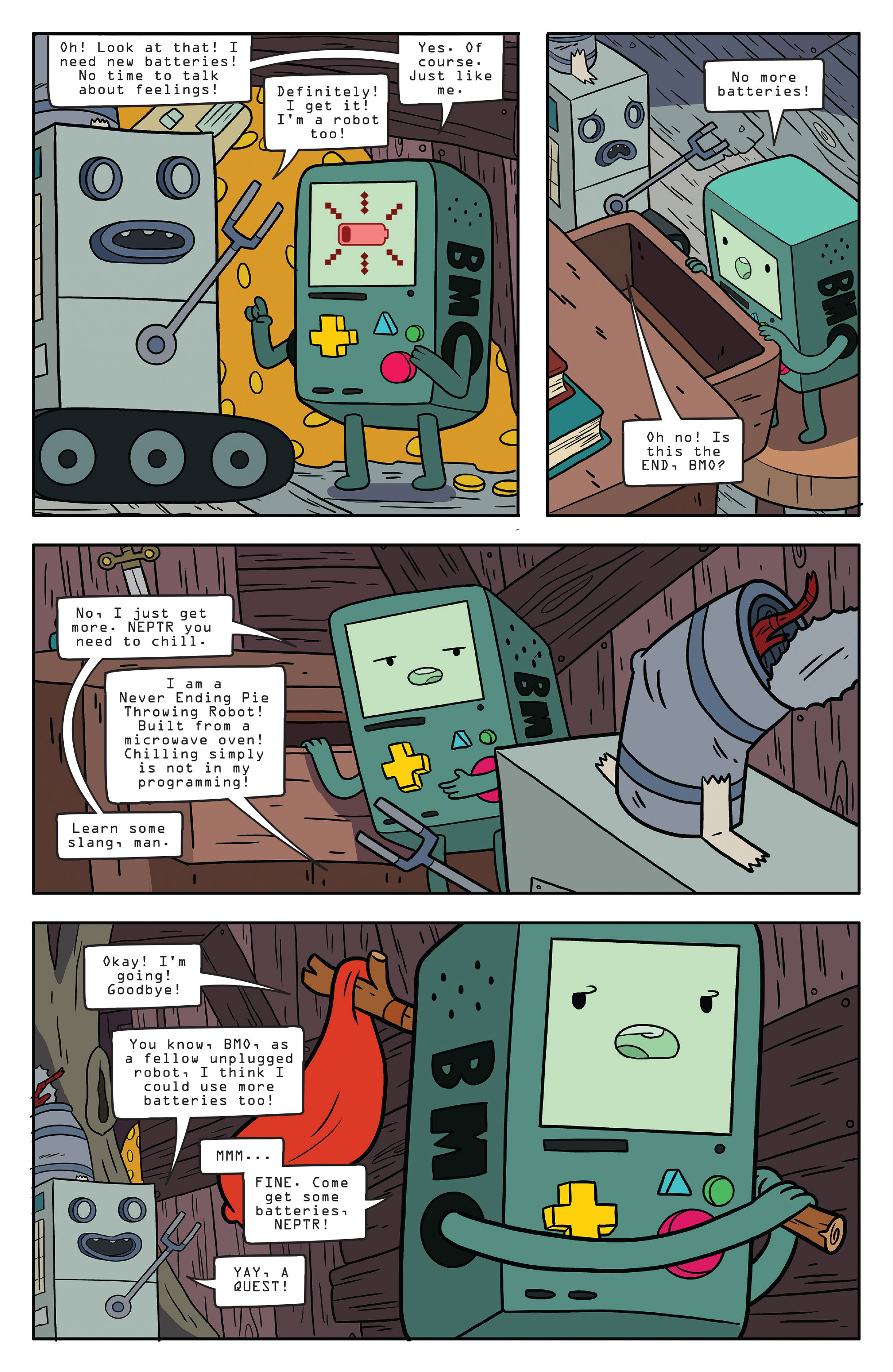 Read online Adventure Time comic -  Issue #56 - 7