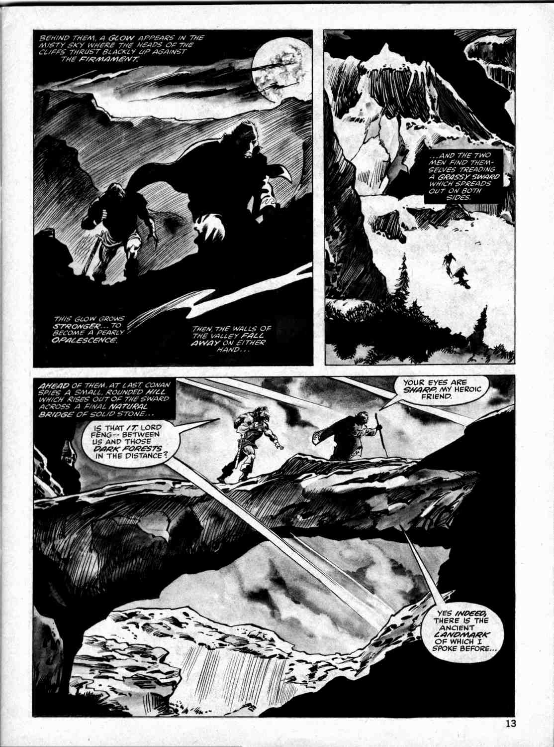 Read online The Savage Sword Of Conan comic -  Issue #33 - 12