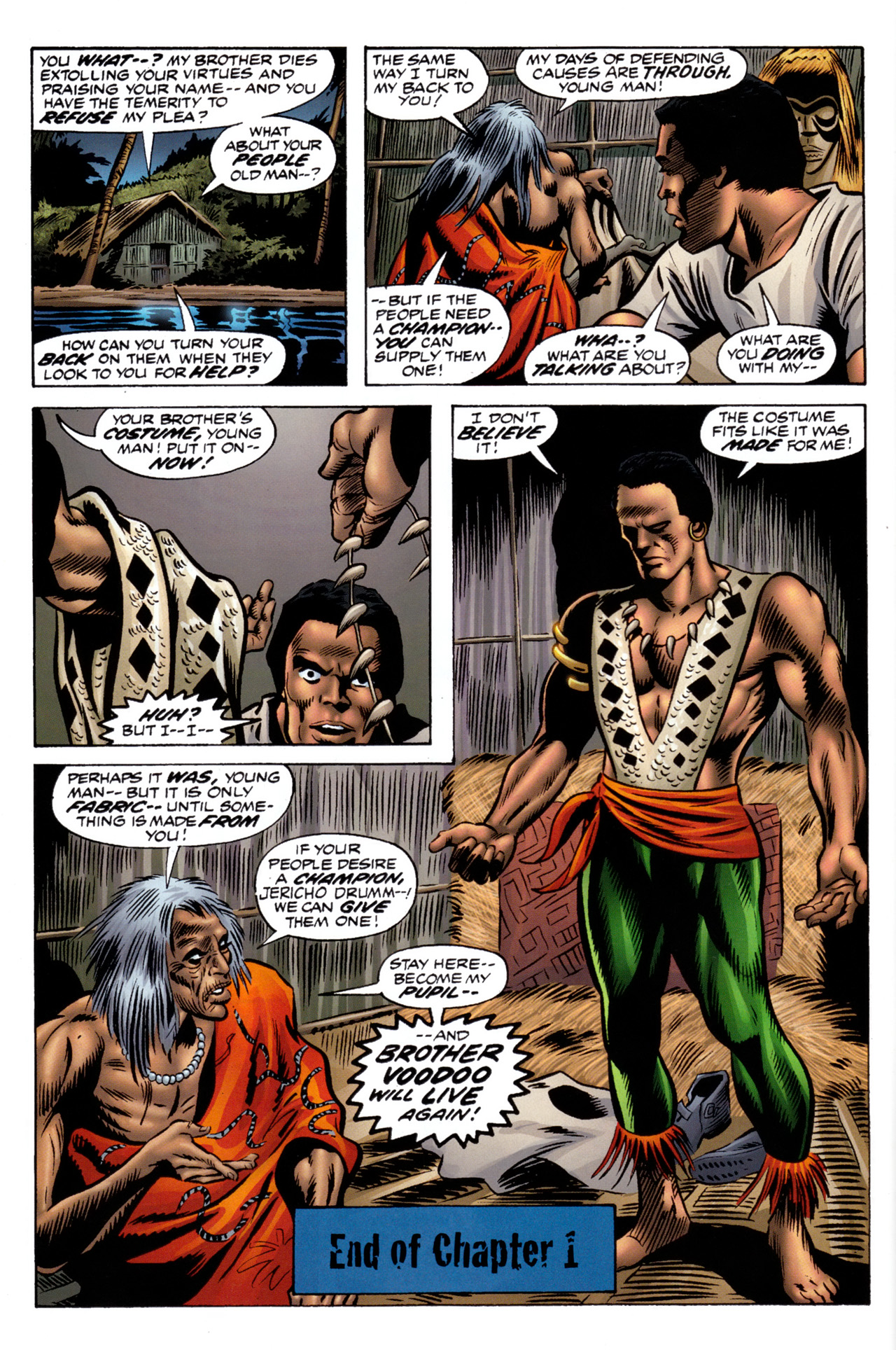 Read online Doctor Voodoo: The Origin of Jericho Drumm comic -  Issue # Full - 26