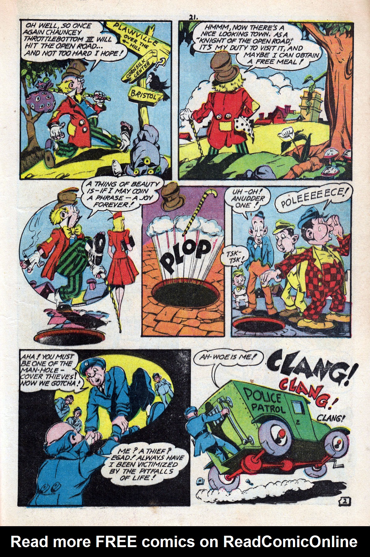 Read online Comedy Comics (1942) comic -  Issue #11 - 23