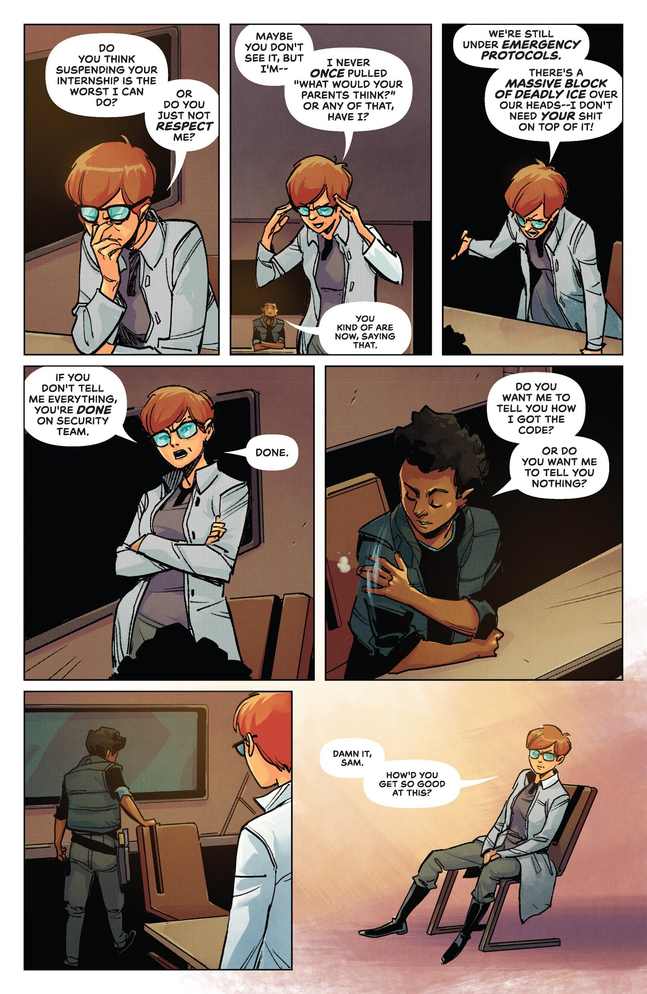 Read online Outpost Zero comic -  Issue #3 - 4