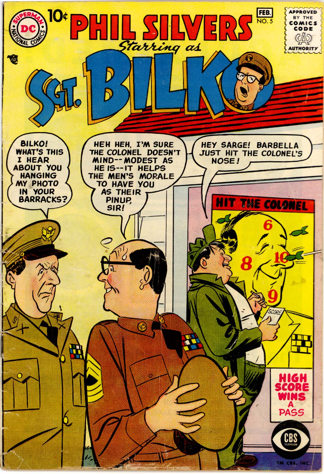Read online Sergeant Bilko comic -  Issue #5 - 1