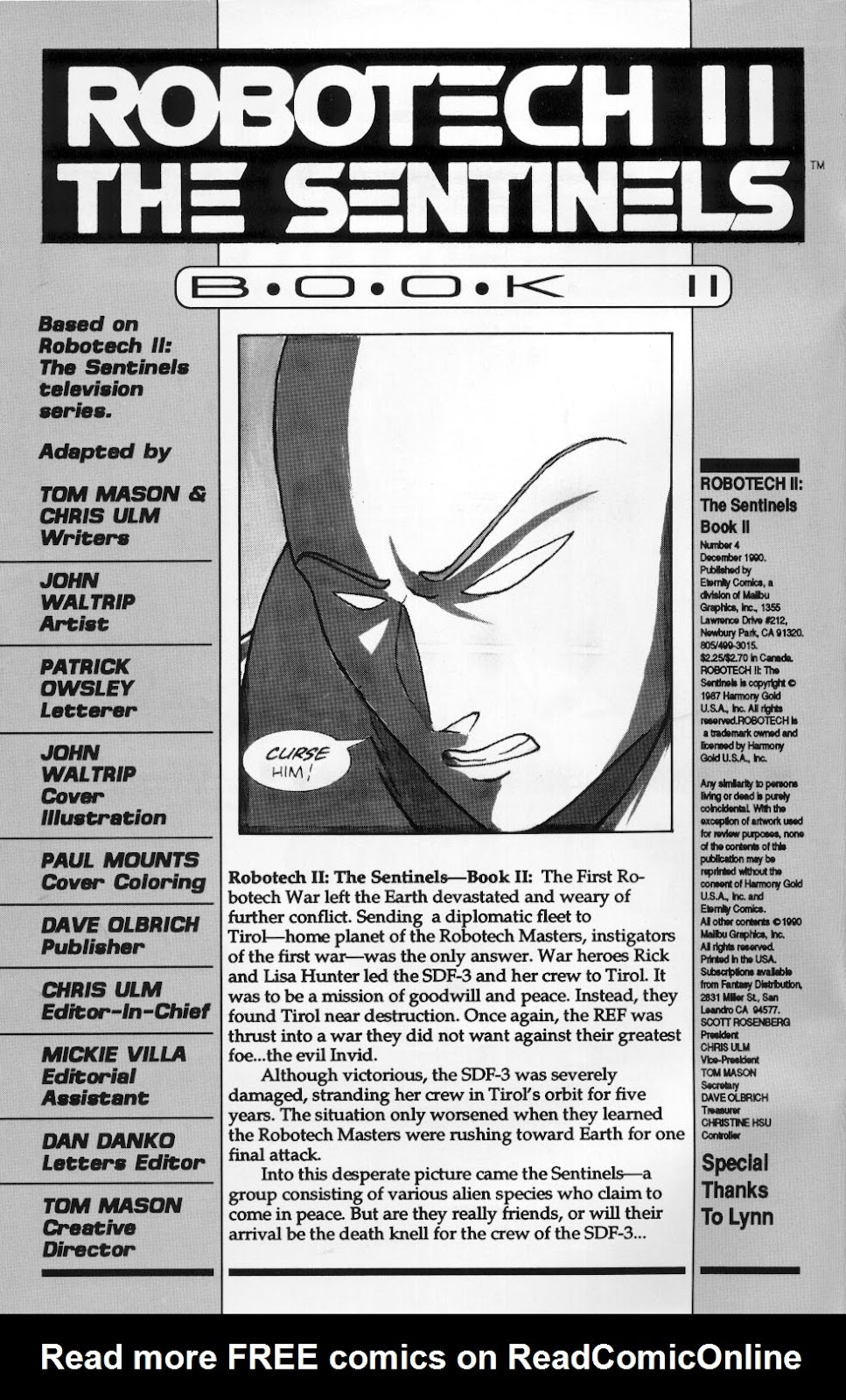 <{ $series->title }} issue Robotech II: The Sentinels Book 2 Issue #4 - Page 2