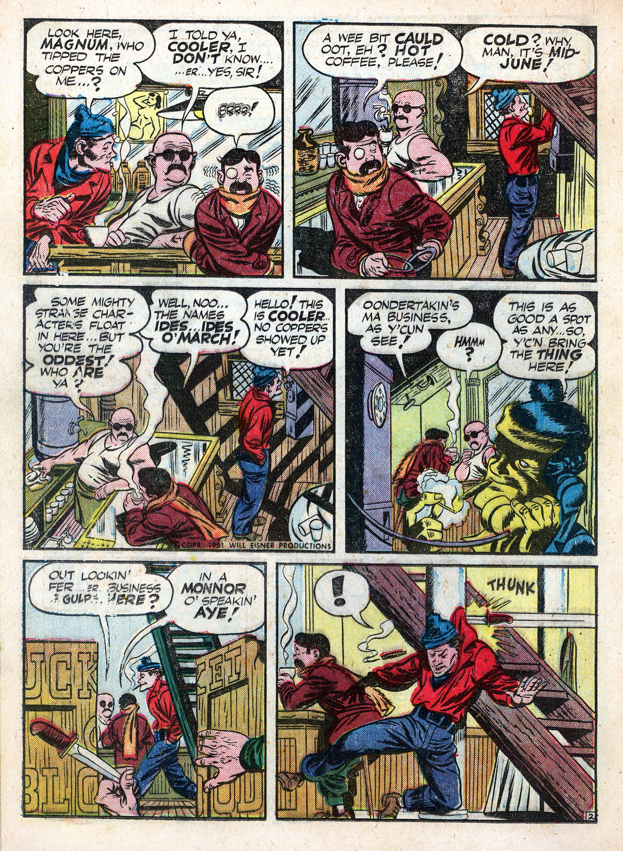 Read online The Spirit (1952) comic -  Issue #2 - 12