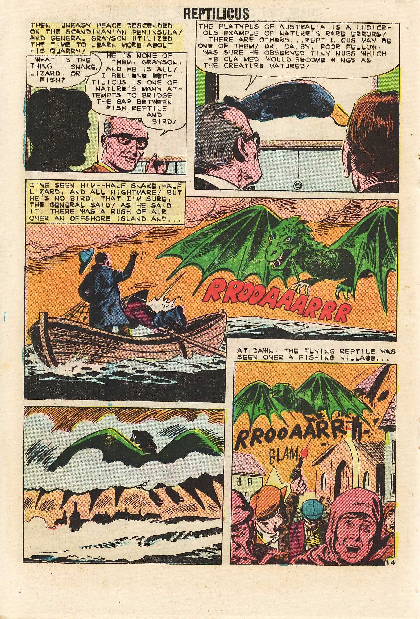 Read online Reptilicus comic -  Issue #1 - 18