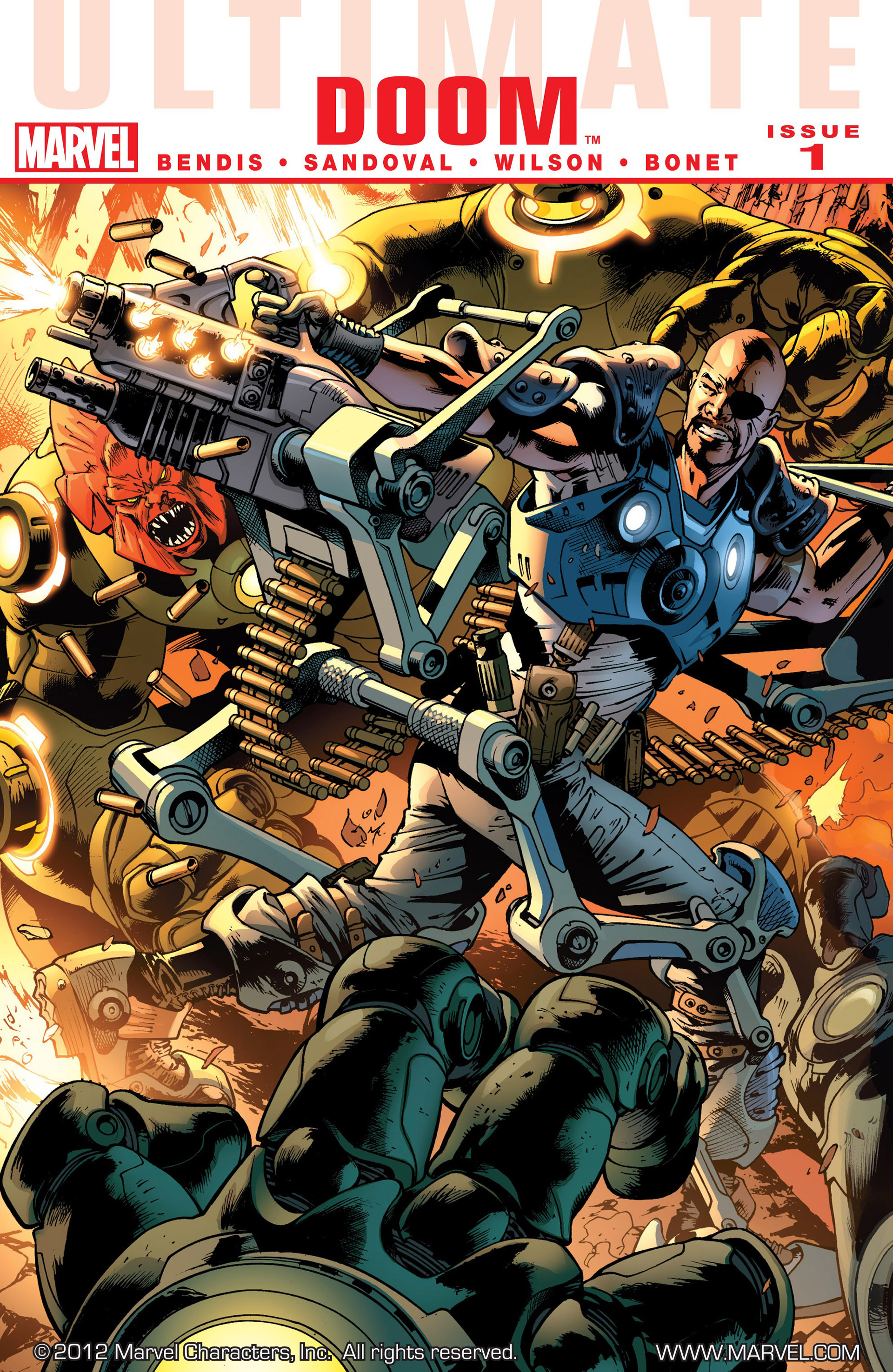 Read online Ultimate Doom comic -  Issue #1 - 1
