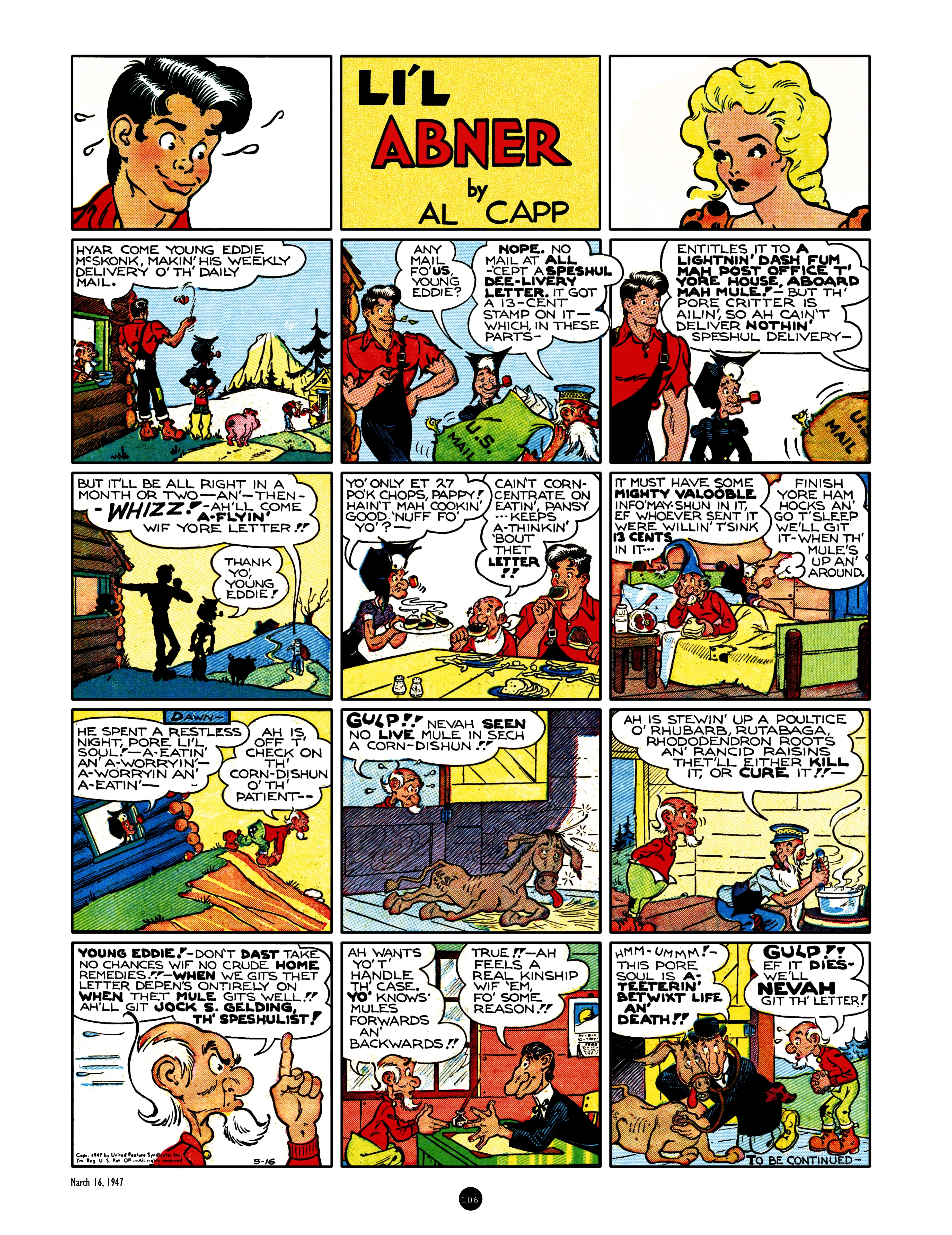 Read online Al Capp's Li'l Abner Complete Daily & Color Sunday Comics comic -  Issue # TPB 7 (Part 2) - 7