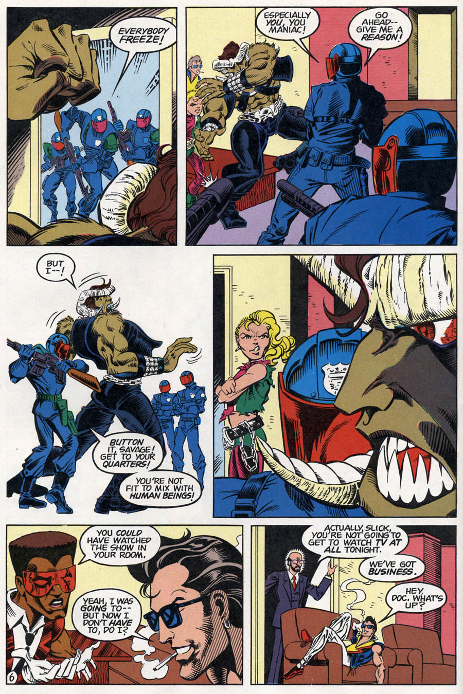 Read online Liberty Project comic -  Issue #7 - 8
