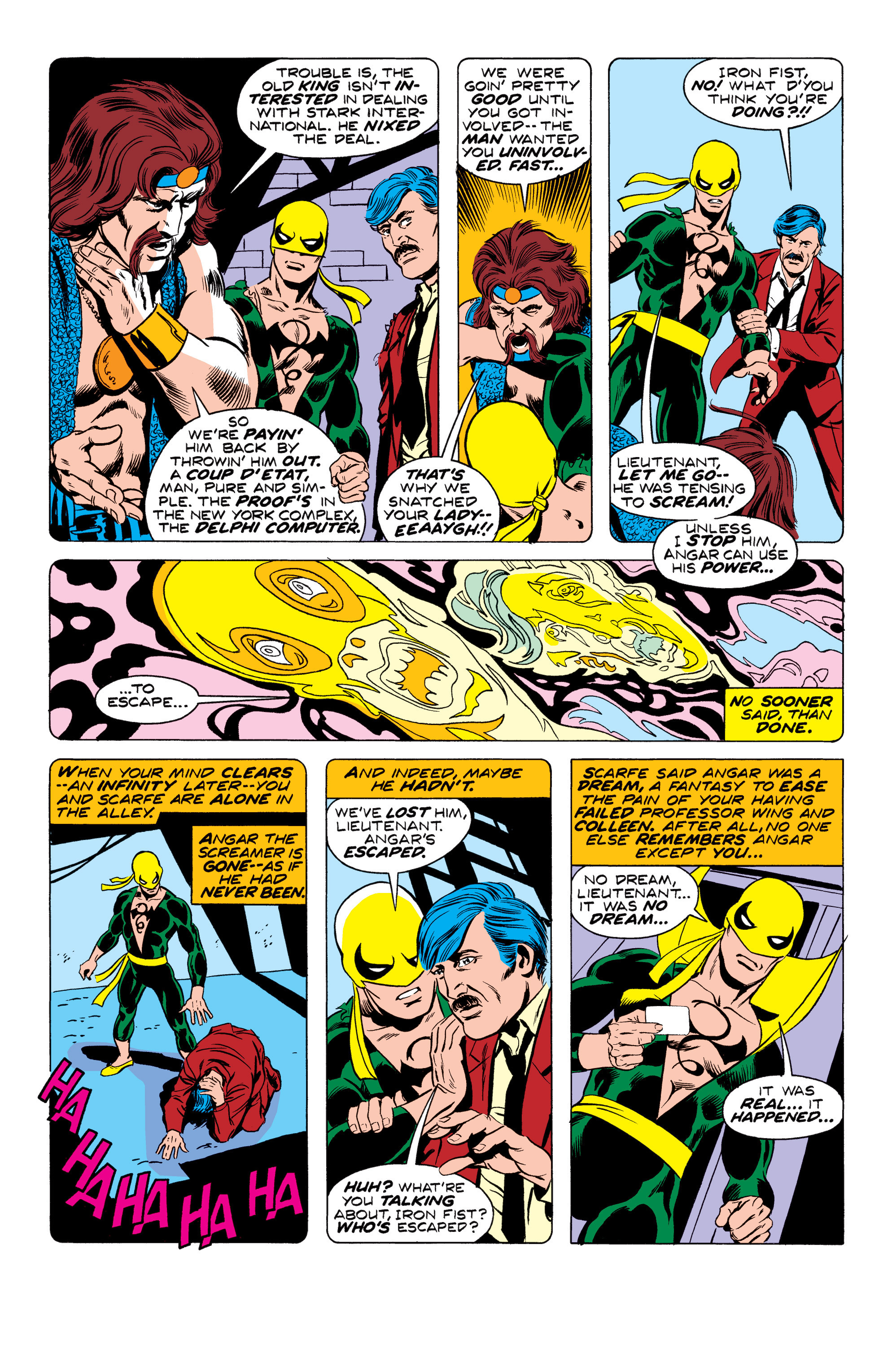 Read online Iron Fist (1975) comic -  Issue #1 - 5