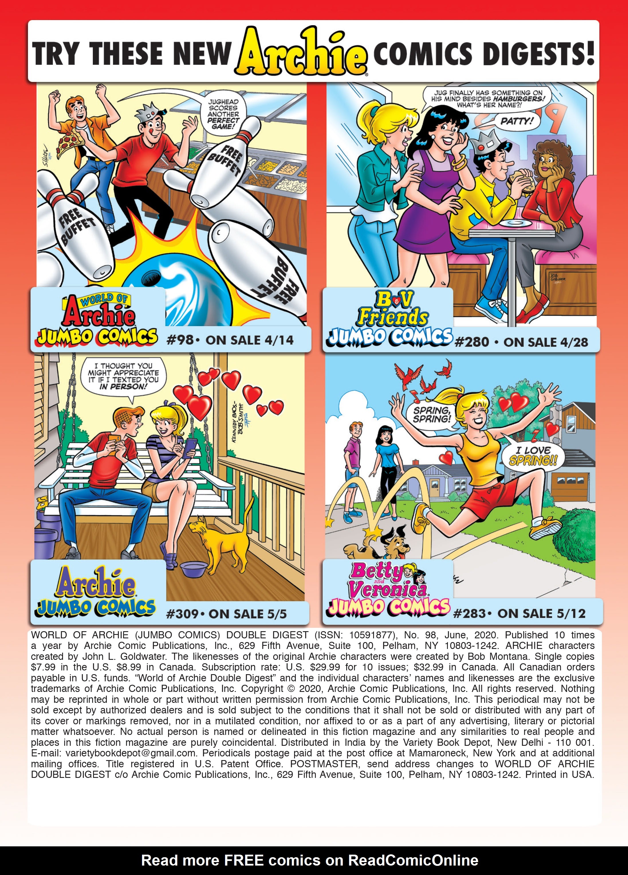 Read online World of Archie Double Digest comic -  Issue #98 - 183