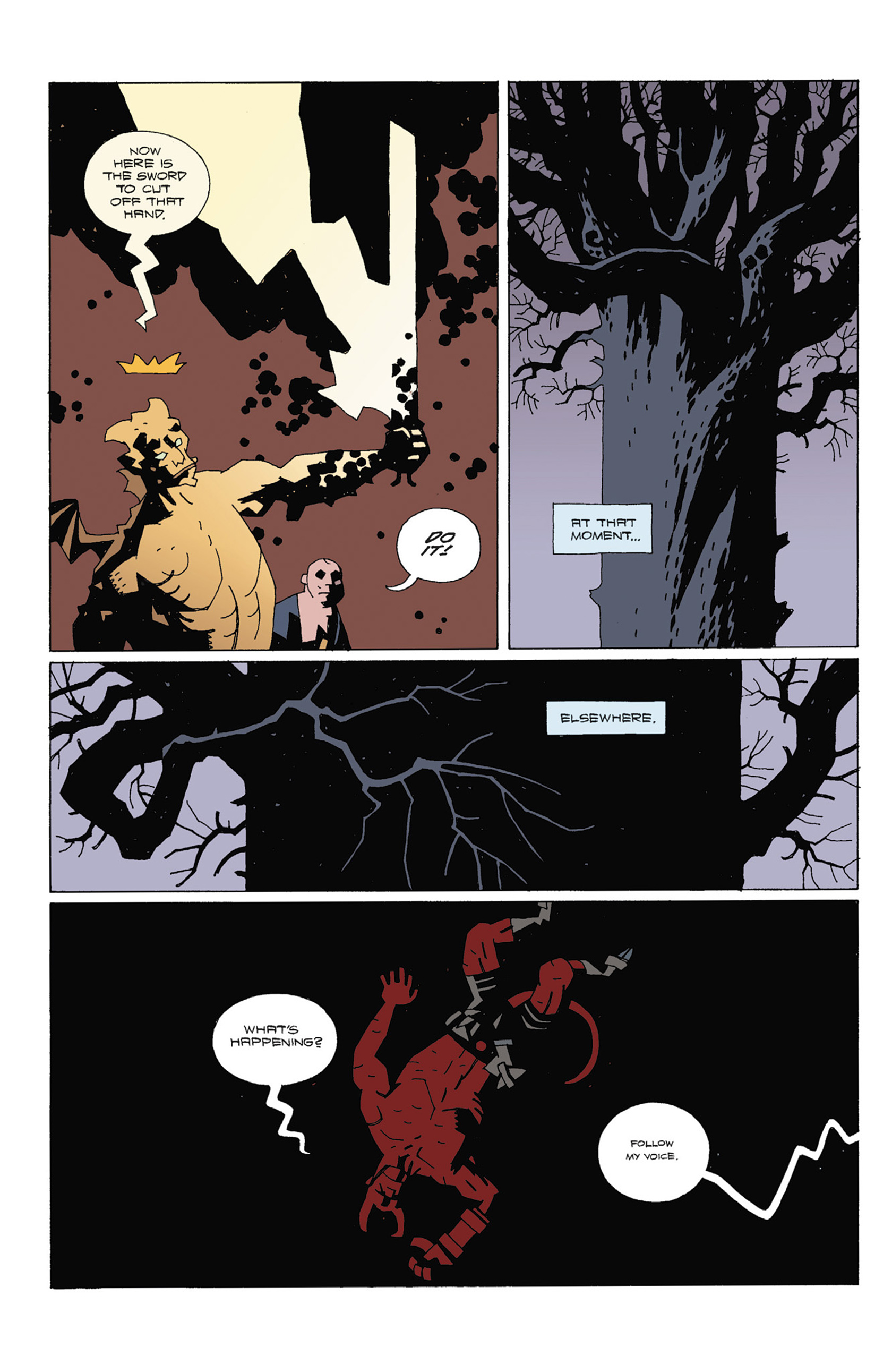 Read online Hellboy: The Right Hand of Doom comic -  Issue # TPB - 102