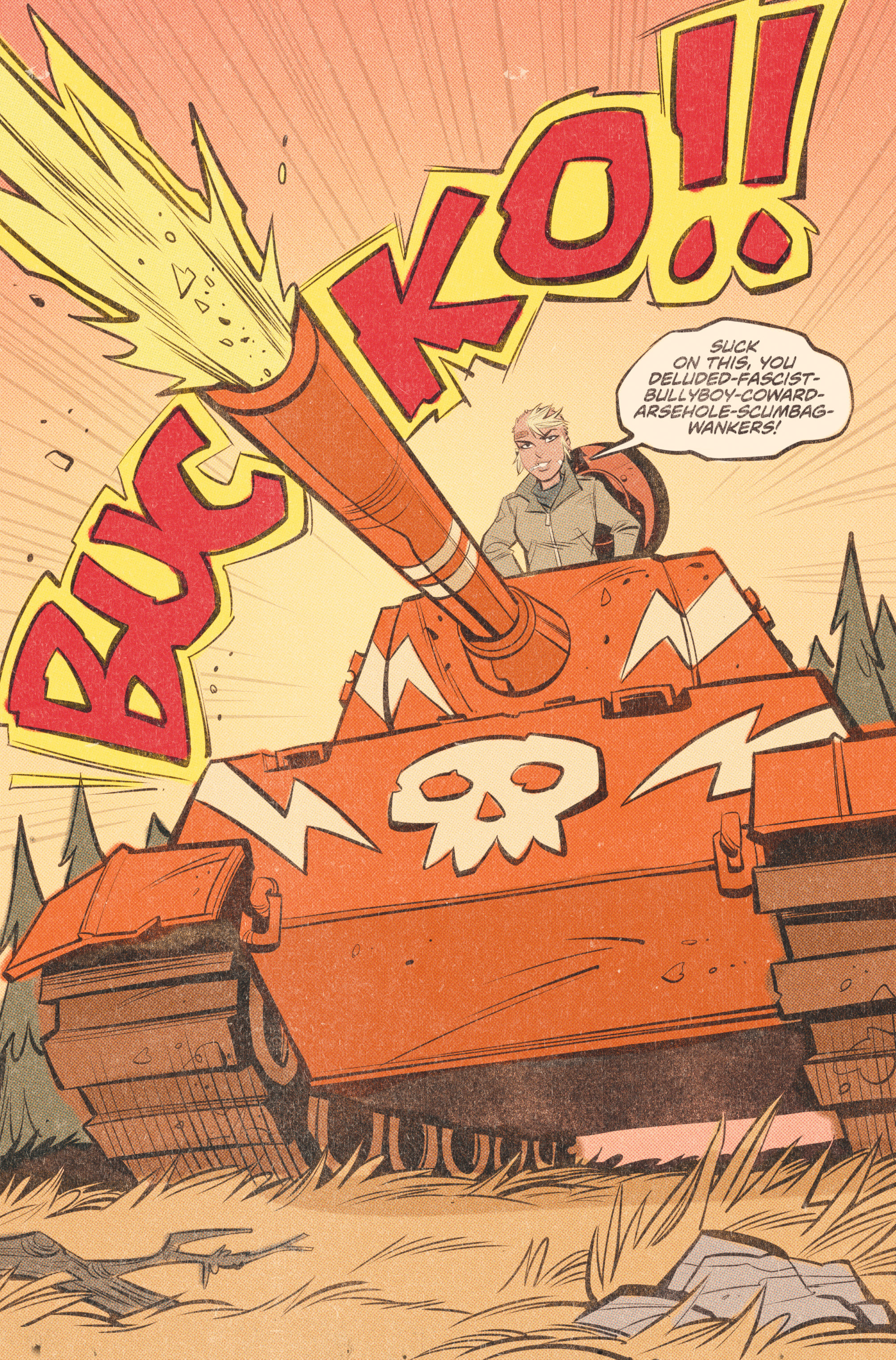 Read online Tank Girl: World War Tank Girl comic -  Issue #2 - 18