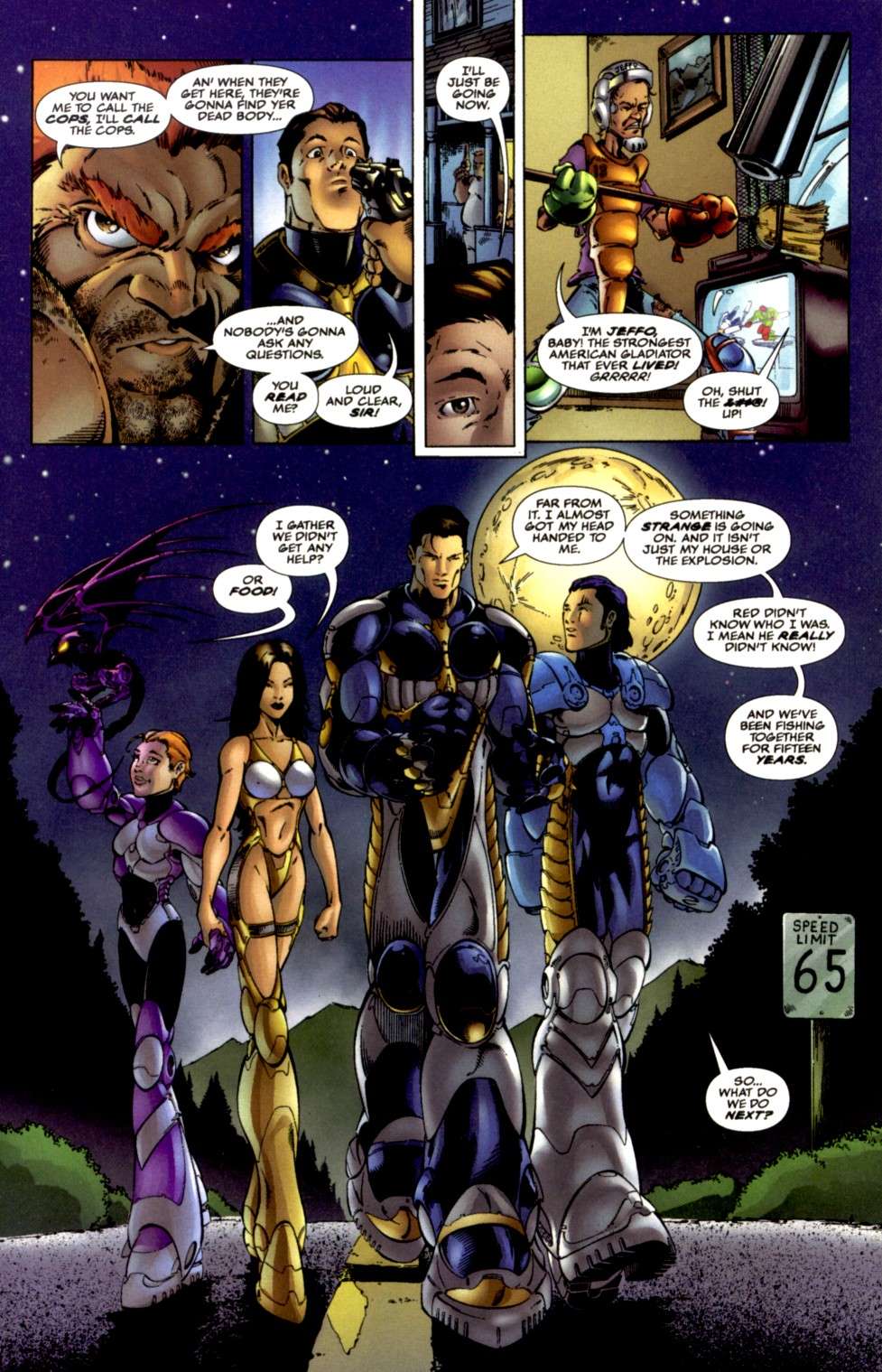 Read online Weapon Zero comic -  Issue #1 - 10