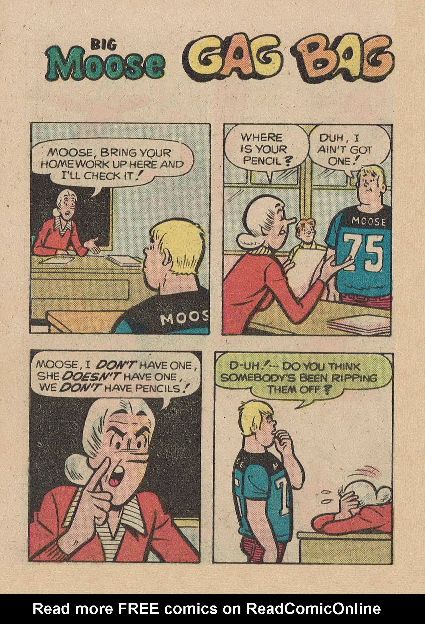 Read online Archie Digest Magazine comic -  Issue #39 - 100