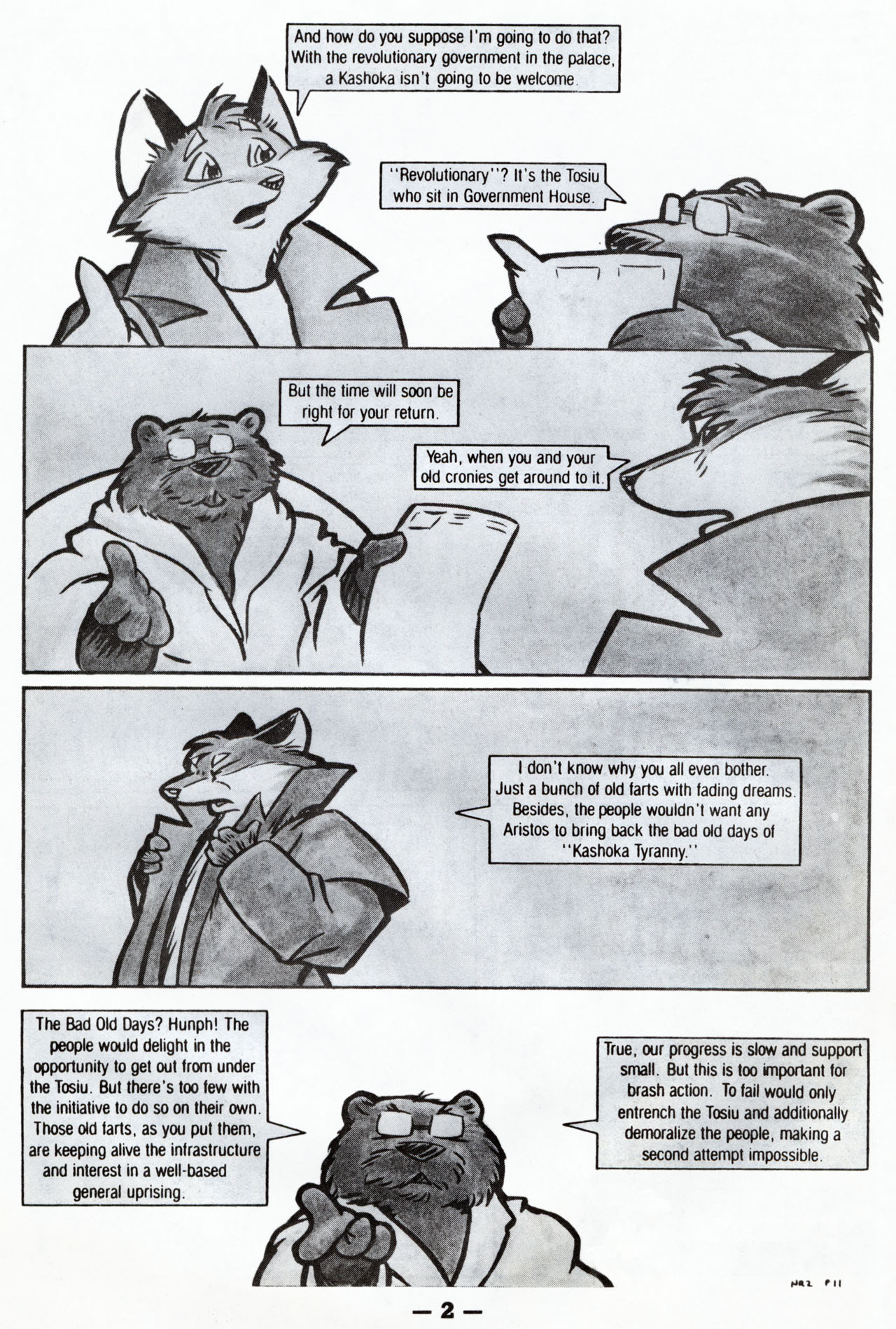 Read online Critters comic -  Issue #2 - 4