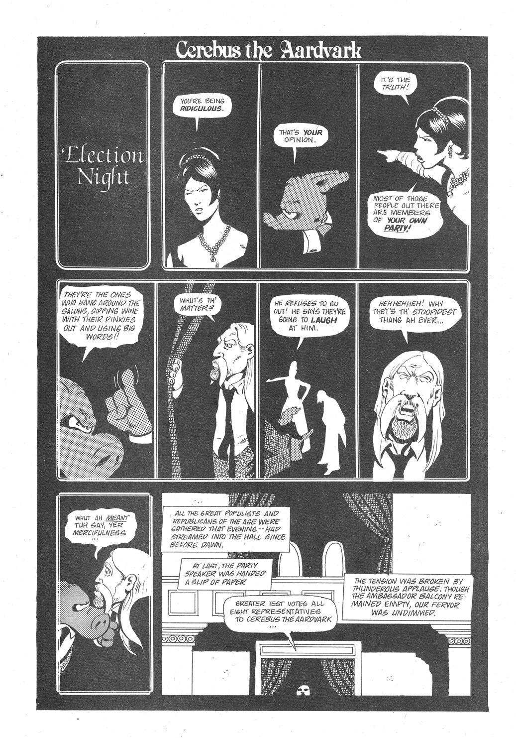 Read online Cerebus comic -  Issue #43 - 3