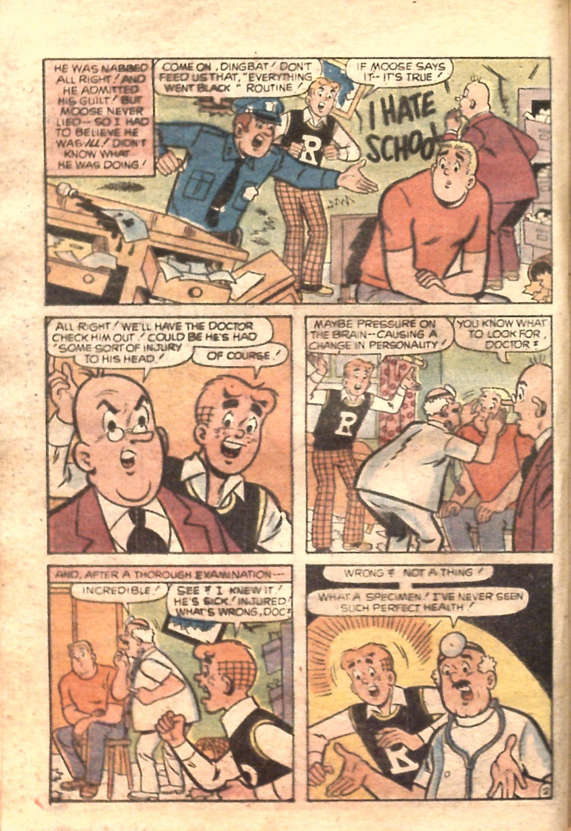 Read online Archie...Archie Andrews, Where Are You? Digest Magazine comic -  Issue #16 - 16