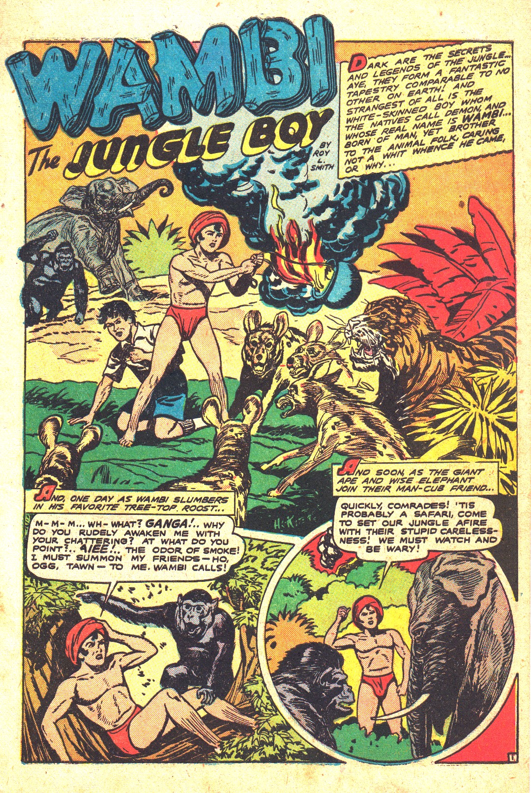 Read online Wambi Jungle Boy comic -  Issue #5 - 3
