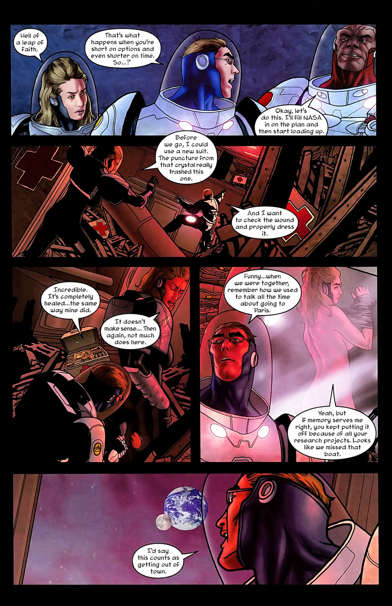 Read online Zero-G comic -  Issue #4 - 9