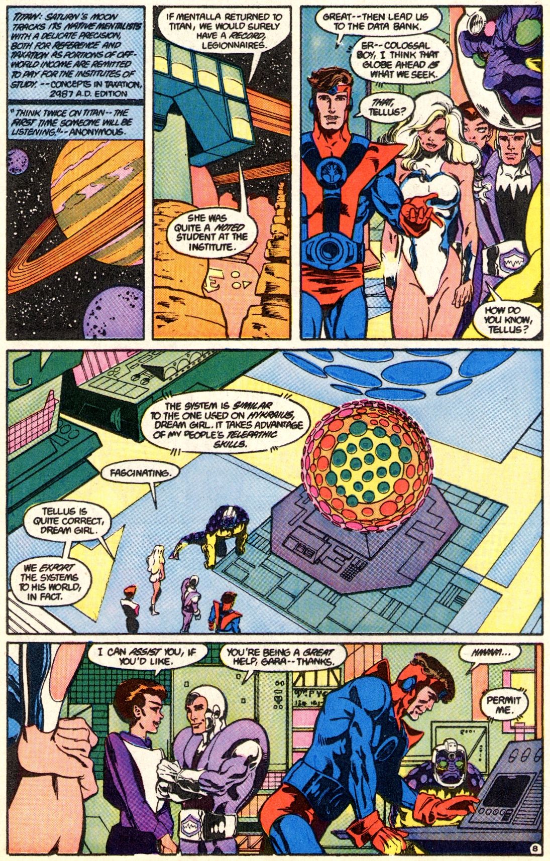 Read online Tales of the Legion comic -  Issue #350 - 9