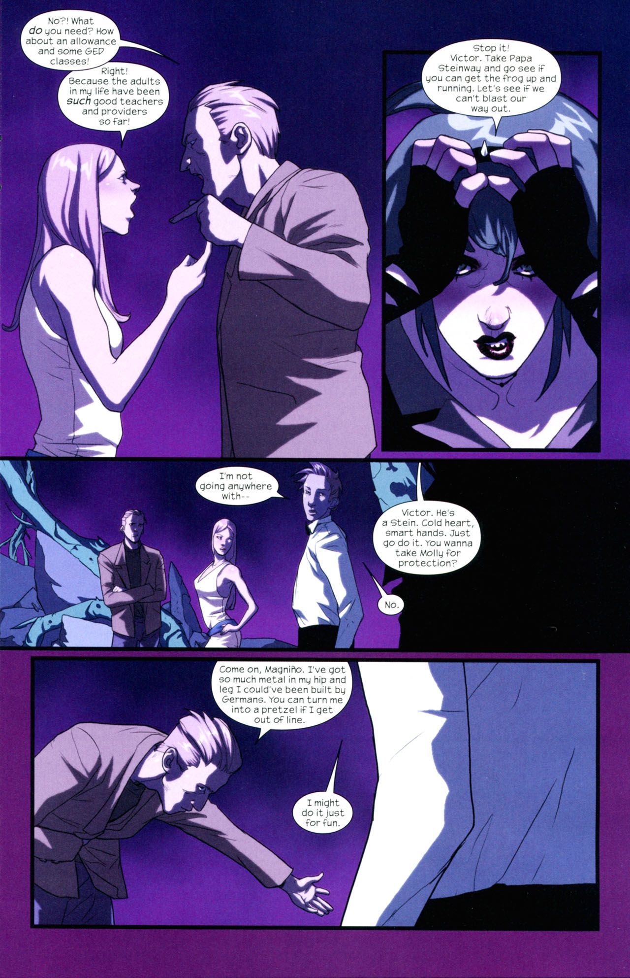 Read online Runaways (2008) comic -  Issue #13 - 12