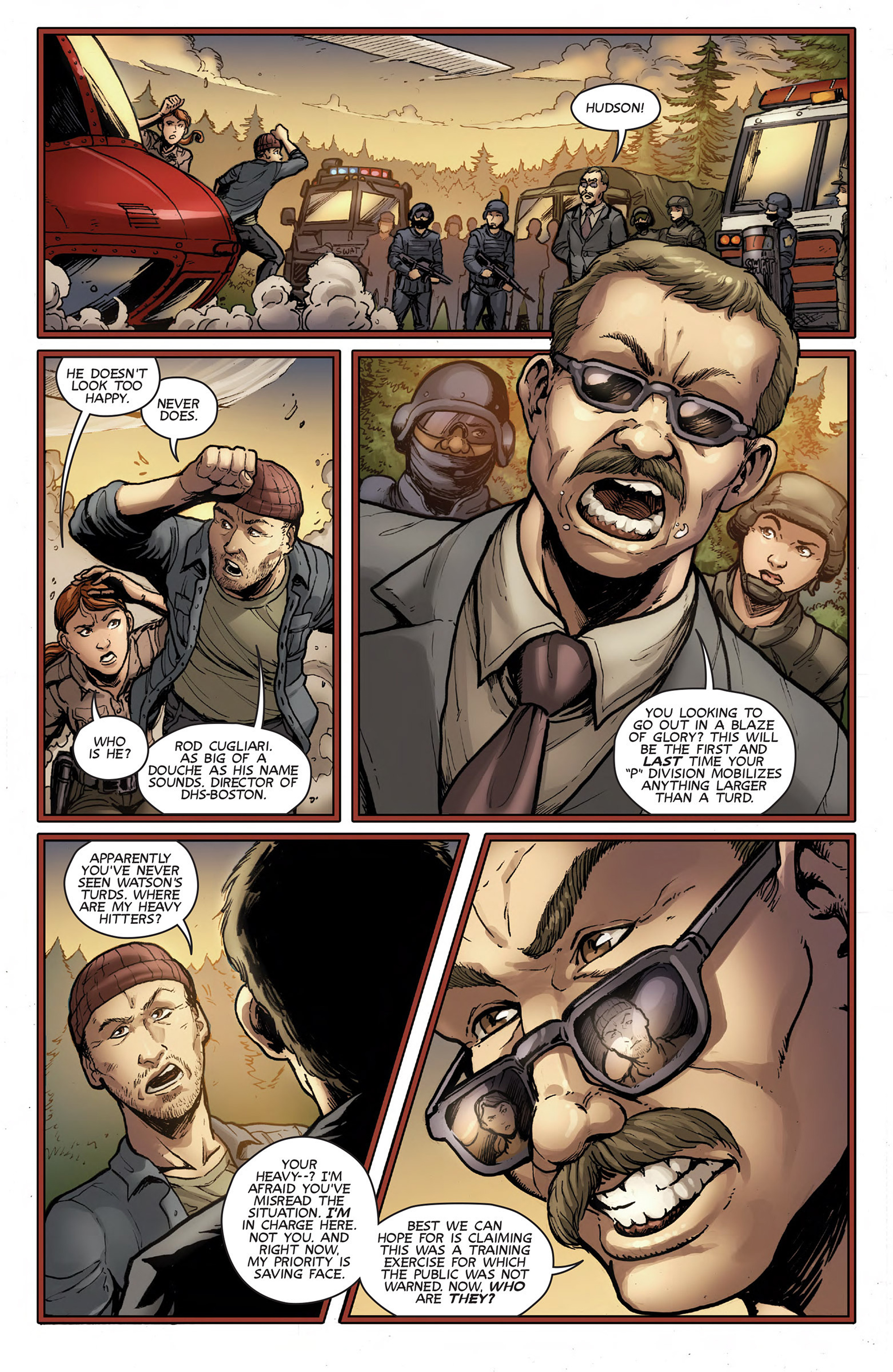 Read online Famous Monsters Presents: Project Nemesis comic -  Issue #3 - 12