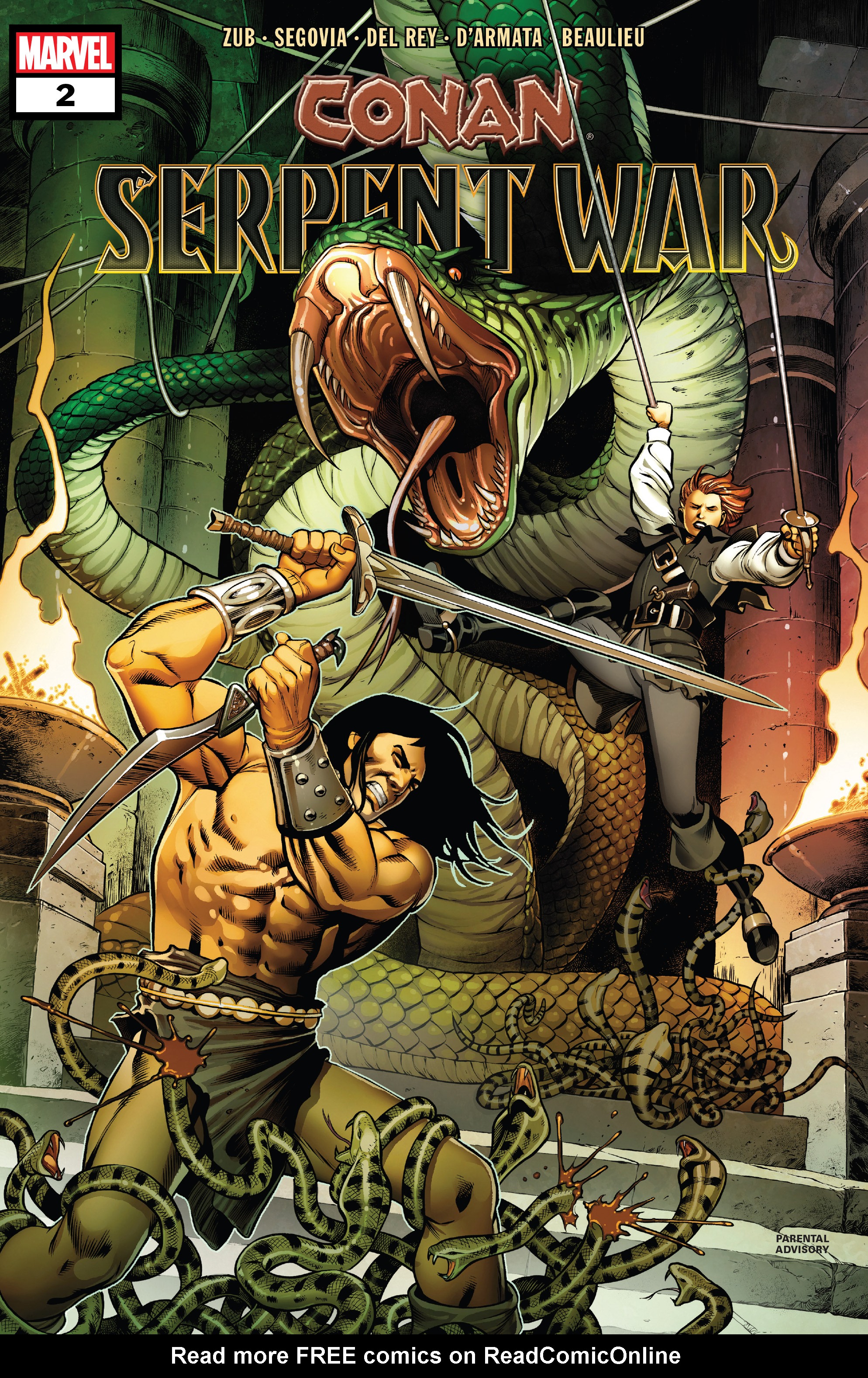 Read online Conan: Serpent War comic -  Issue #2 - 1