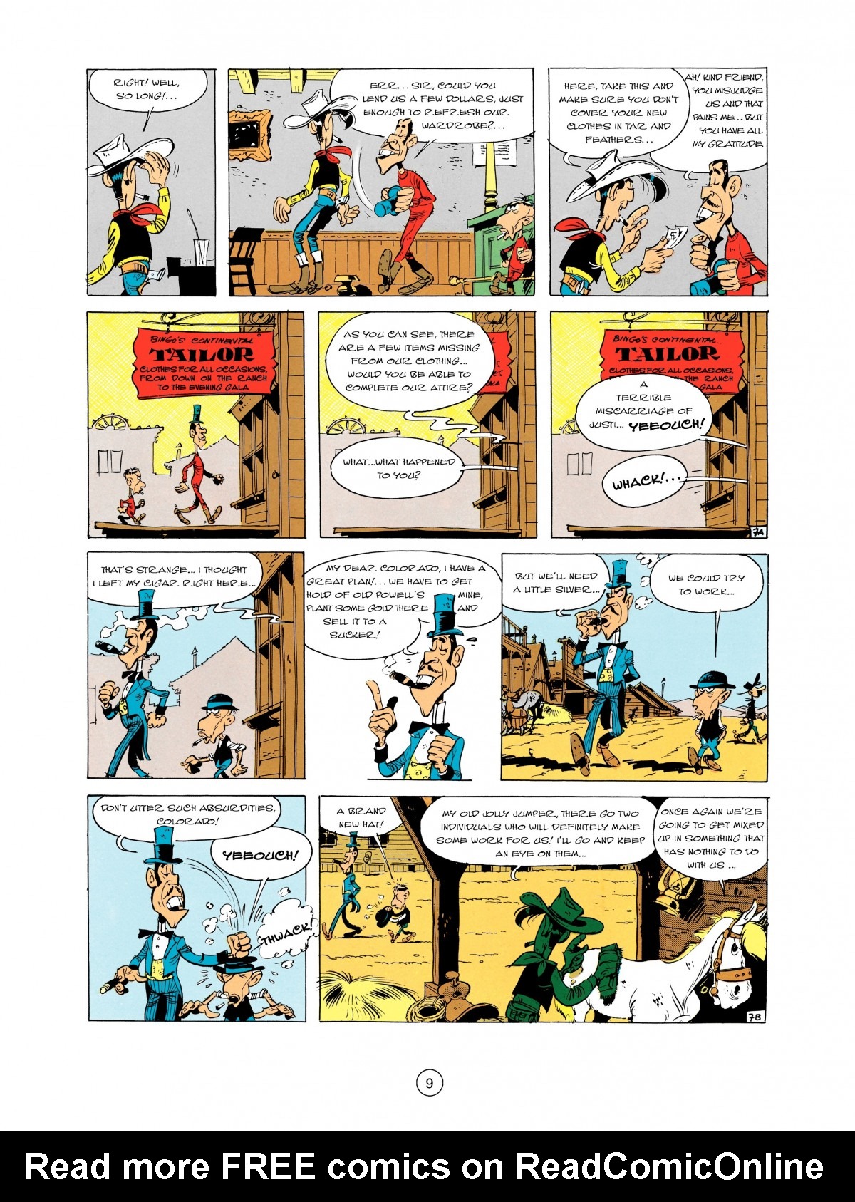 Read online A Lucky Luke Adventure comic -  Issue #2 - 11