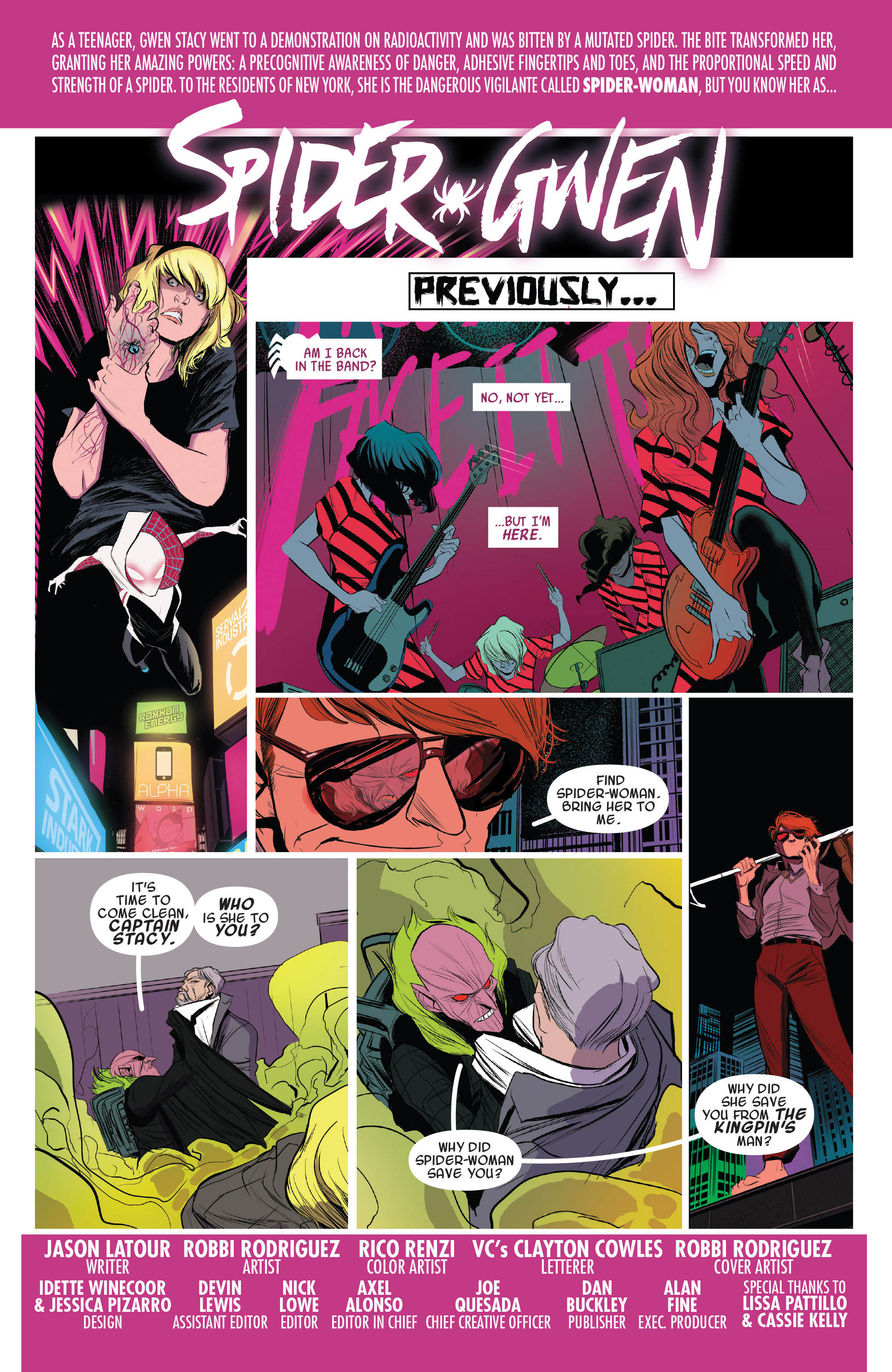 Read online Spider-Gwen [I] comic -  Issue #5 - 2