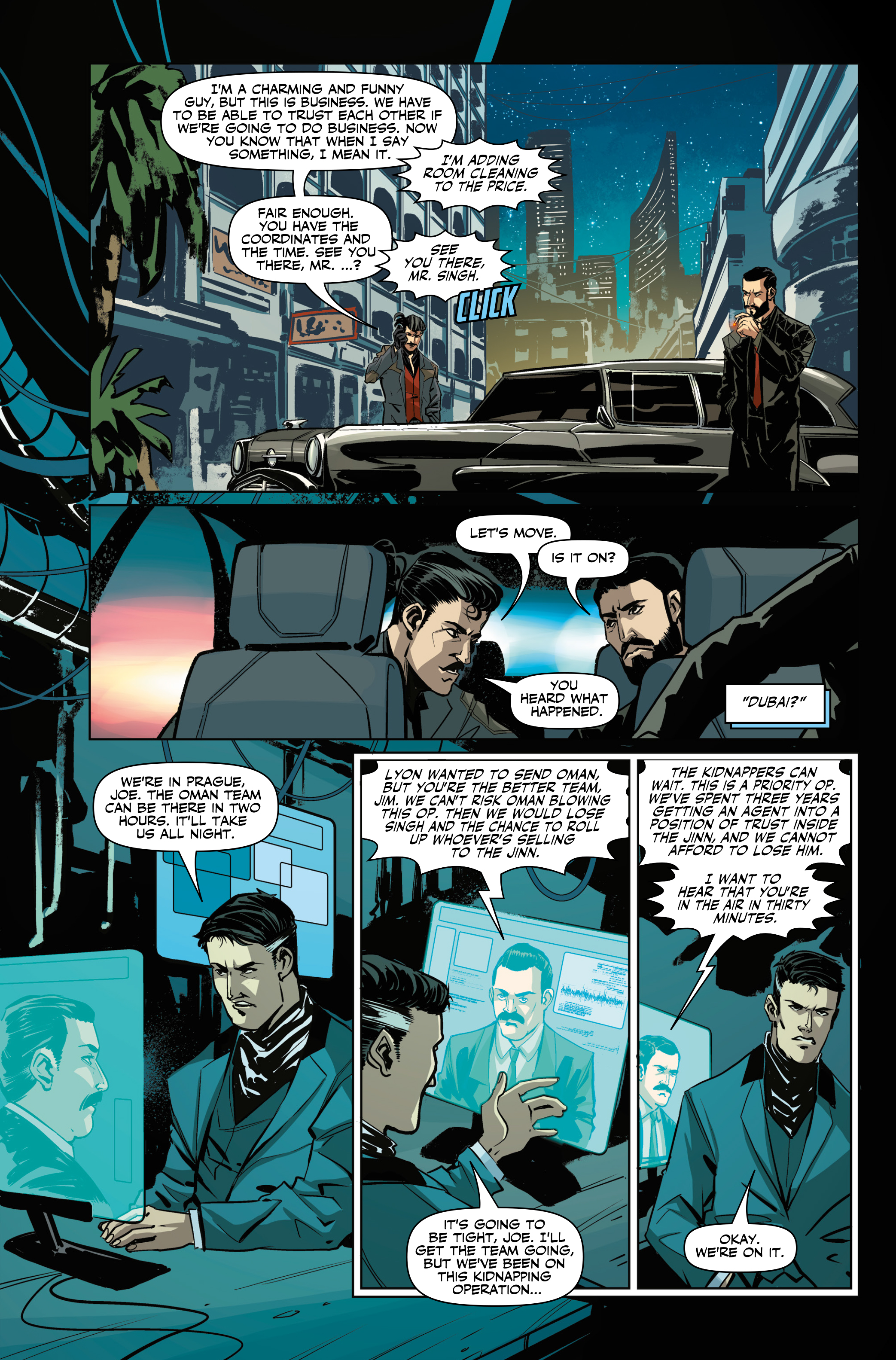 Read online Deus Ex: The Dawning Darkness comic -  Issue # Full - 10