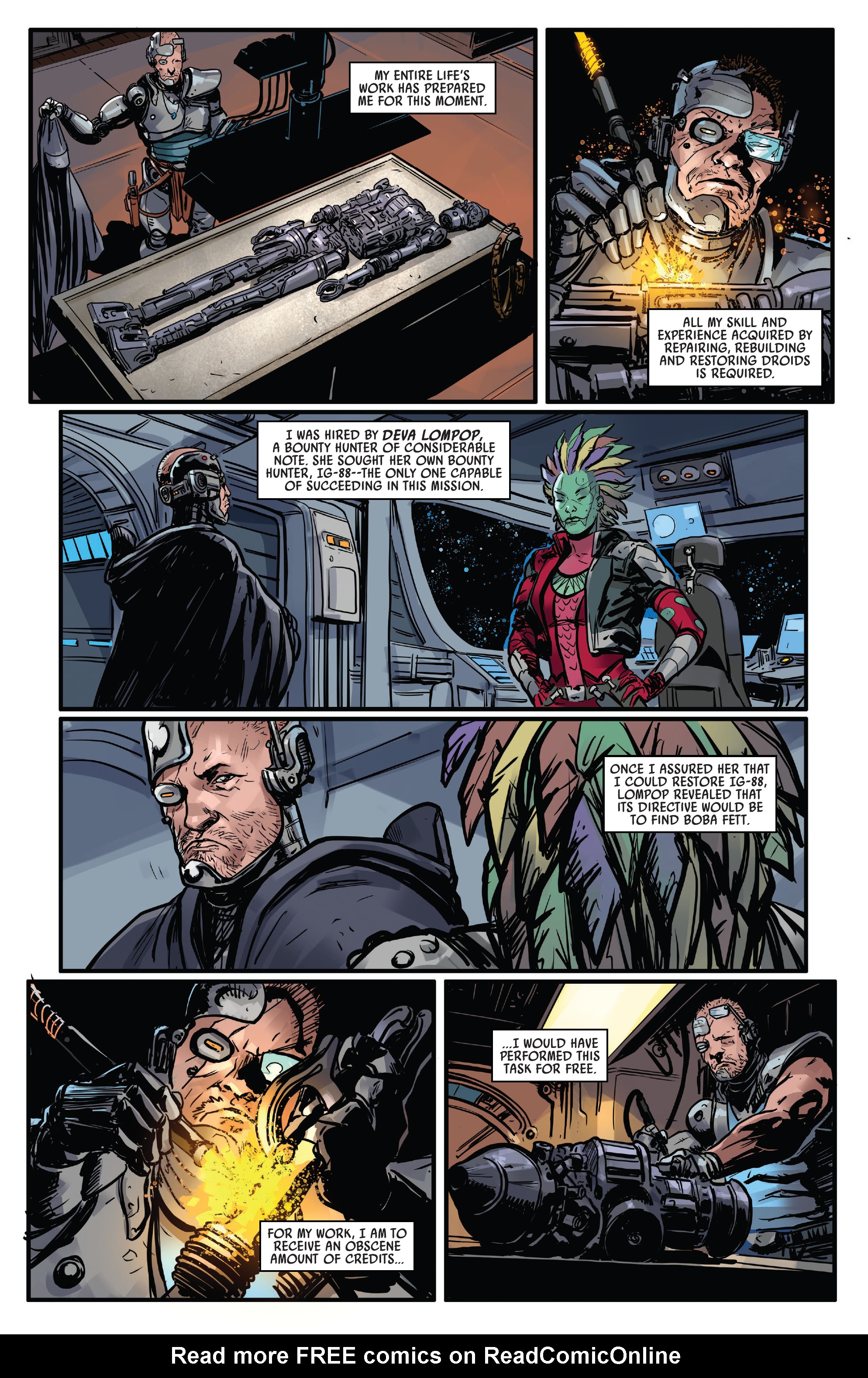 Read online Star Wars: War of the Bounty Hunters Omnibus comic -  Issue # TPB (Part 8) - 32