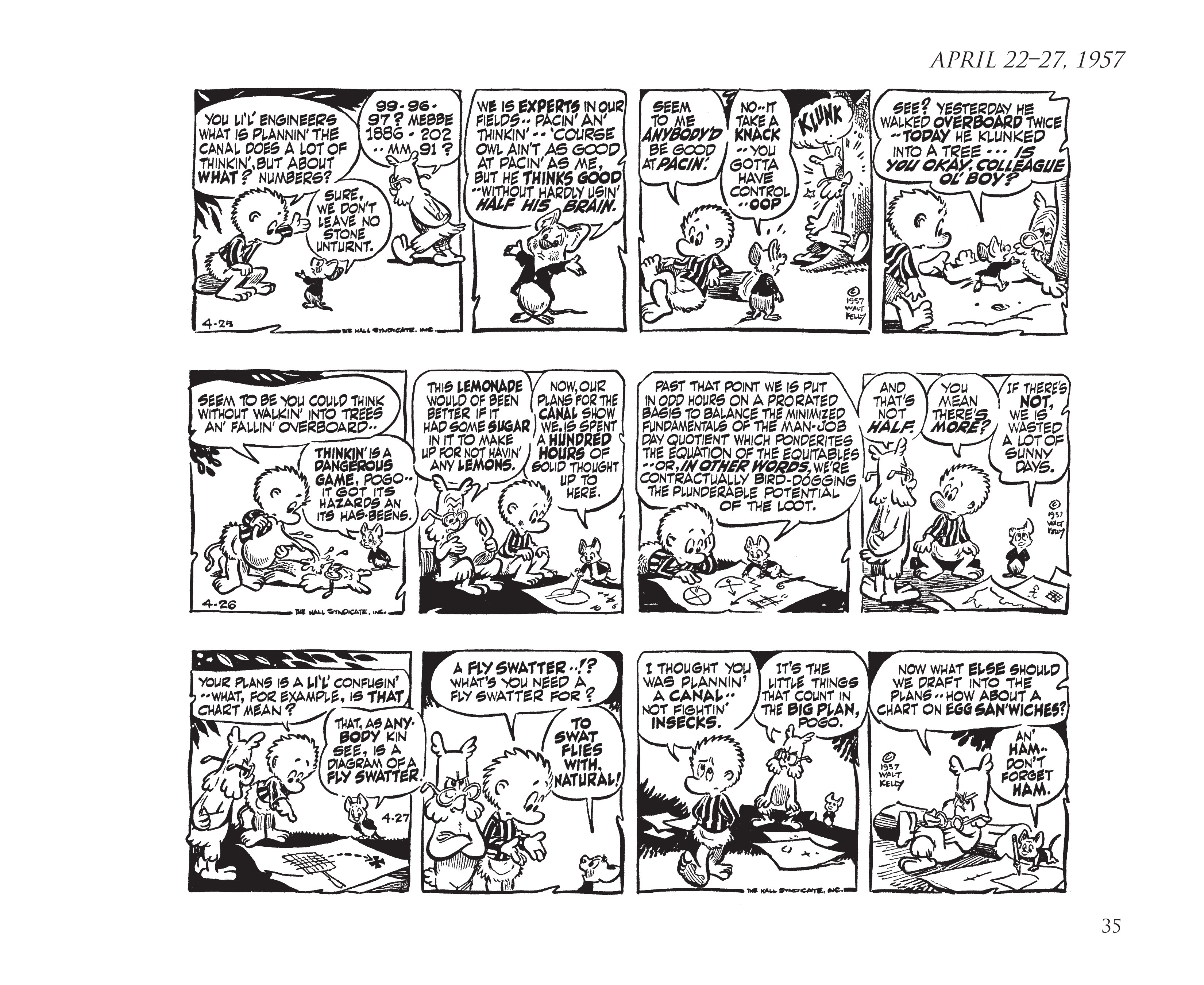 Read online Pogo by Walt Kelly: The Complete Syndicated Comic Strips comic -  Issue # TPB 5 (Part 1) - 44