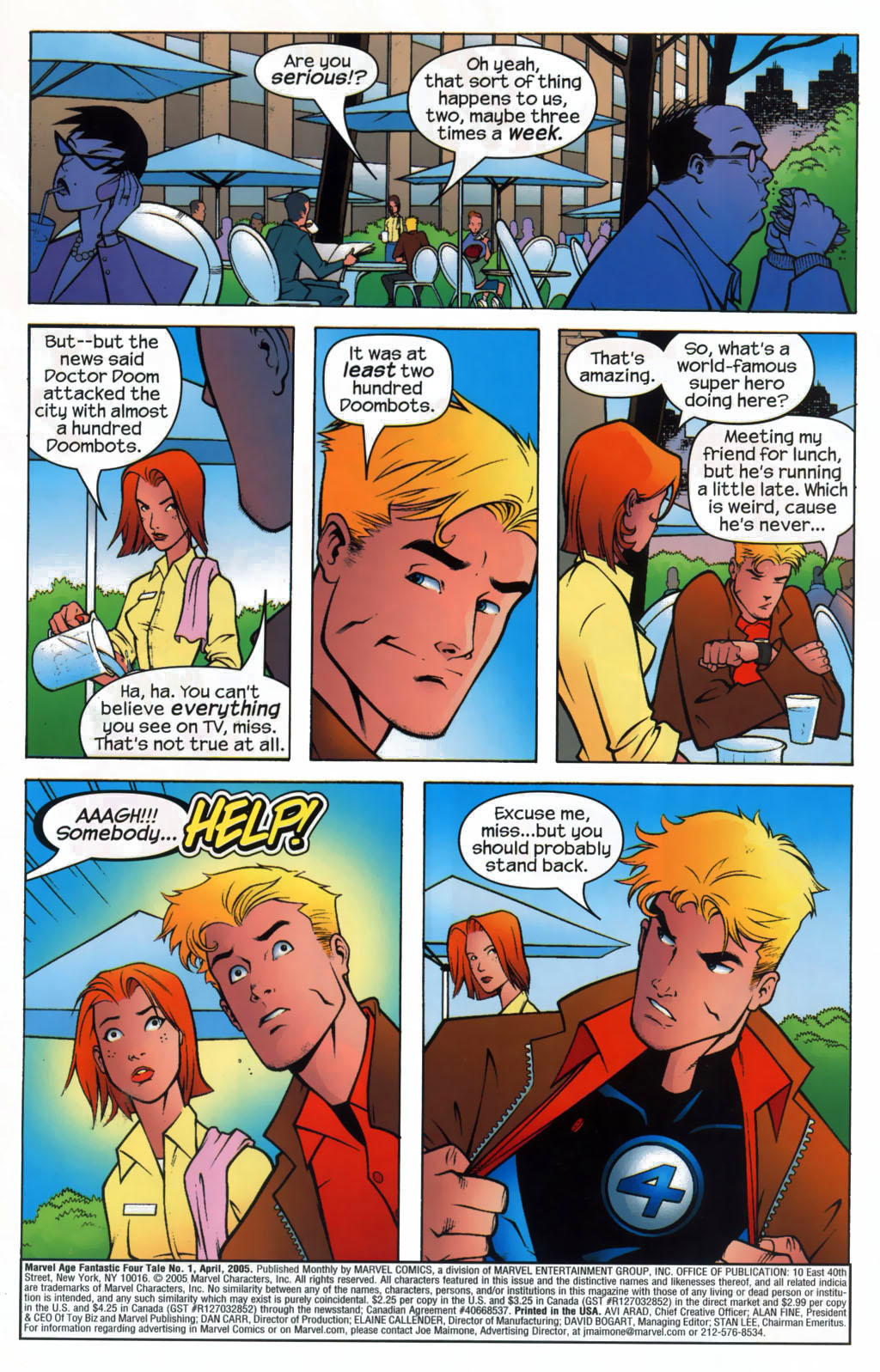 Read online Marvel Age: Fantastic Four Tales comic -  Issue # Full - 2