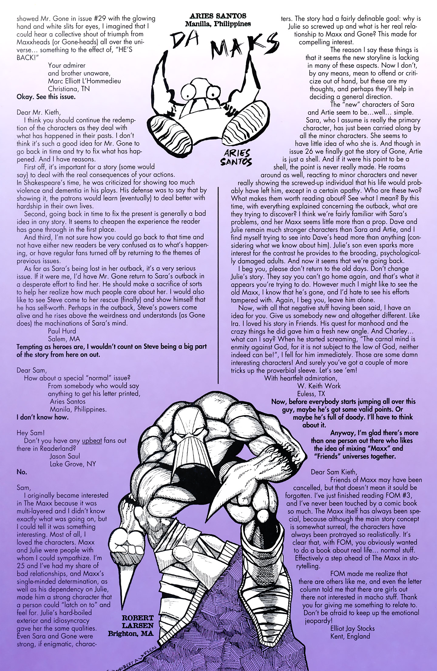 Read online The Maxx (1993) comic -  Issue #31 - 31