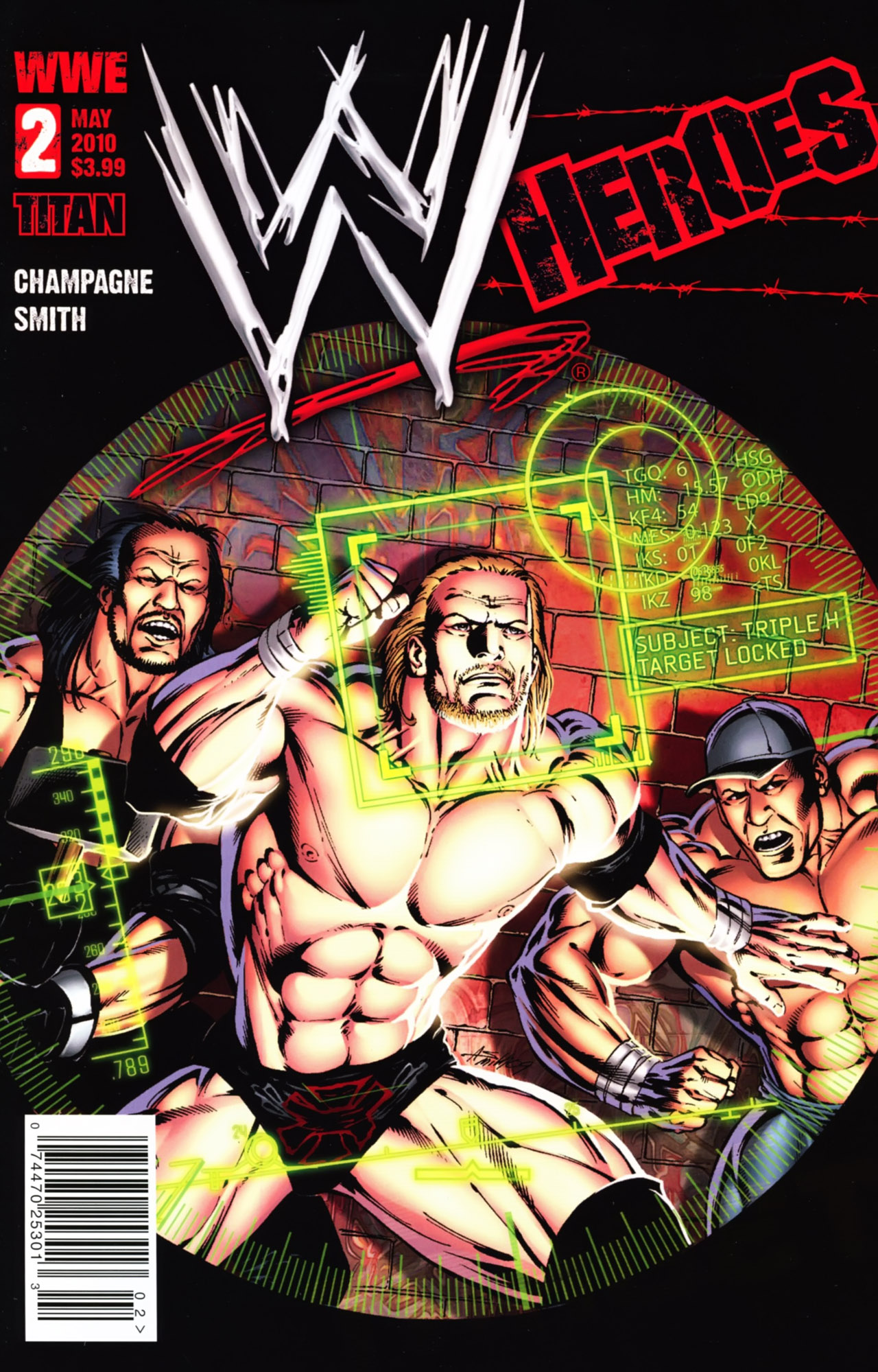 Read online WWE Heroes comic -  Issue #2 - 1