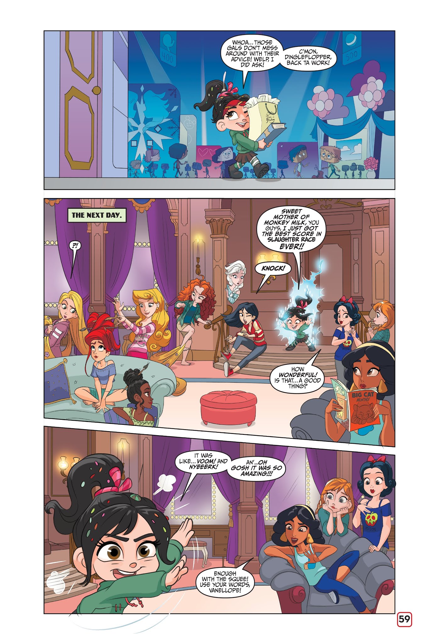 Read online Disney Ralph Breaks the Internet: Click Start- Select-Your-Story Adventure comic -  Issue # Full - 56