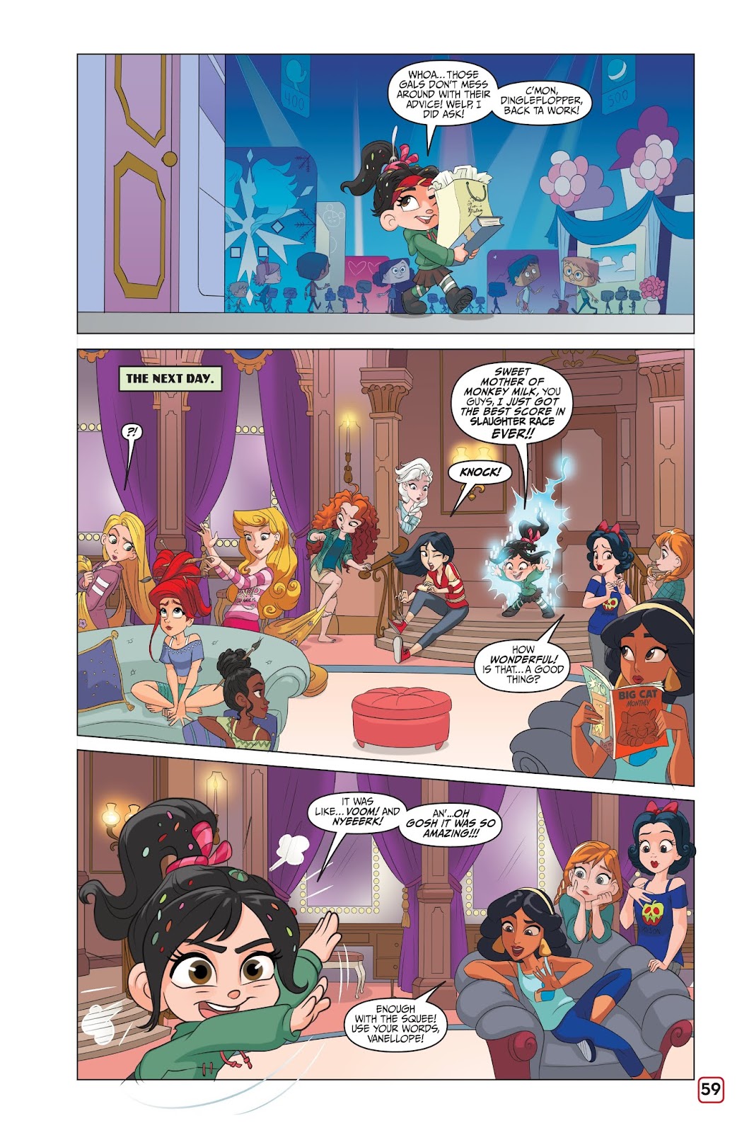 Disney Ralph Breaks the Internet: Click Start- Select-Your-Story Adventure issue Full - Page 56