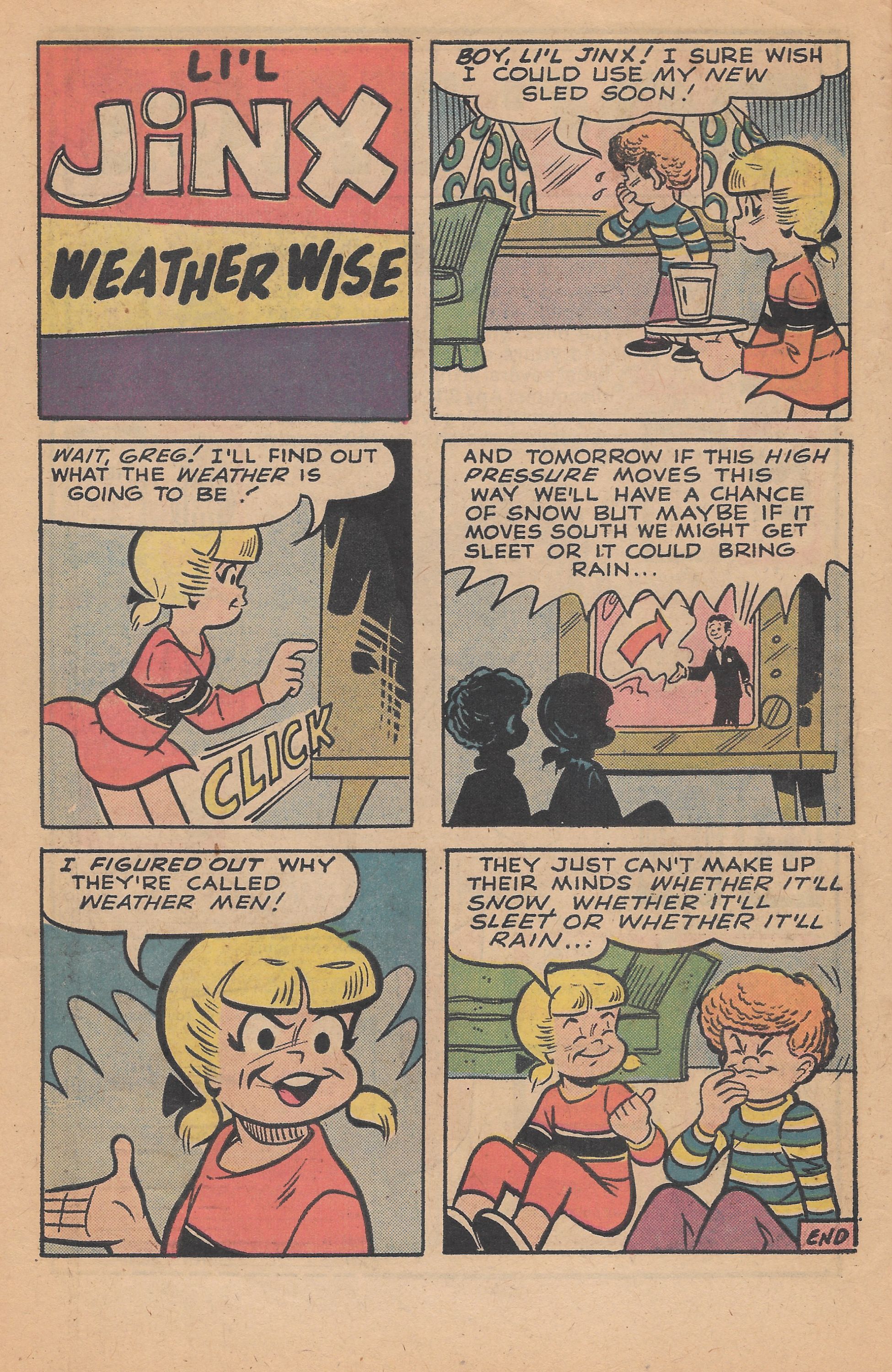 Read online Archie's Joke Book Magazine comic -  Issue #206 - 10