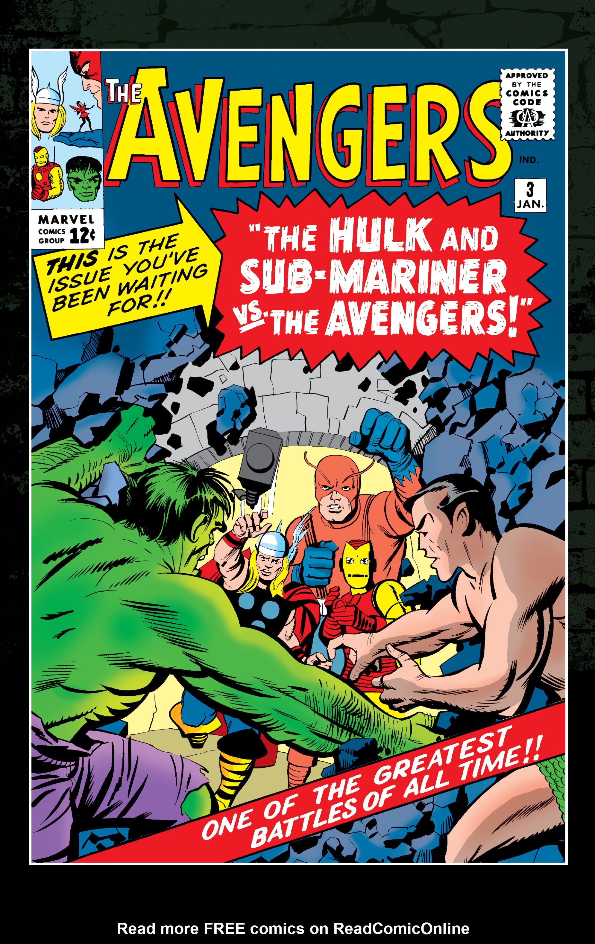 Read online Hulk vs. The Avengers comic -  Issue # TPB - 3