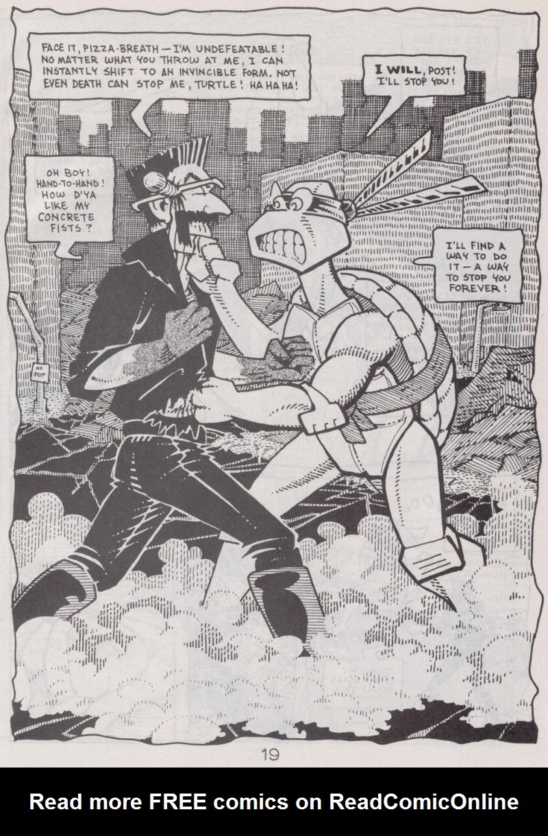 Read online Teenage Mutant Ninja Turtles (1984) comic -  Issue #41 - 20