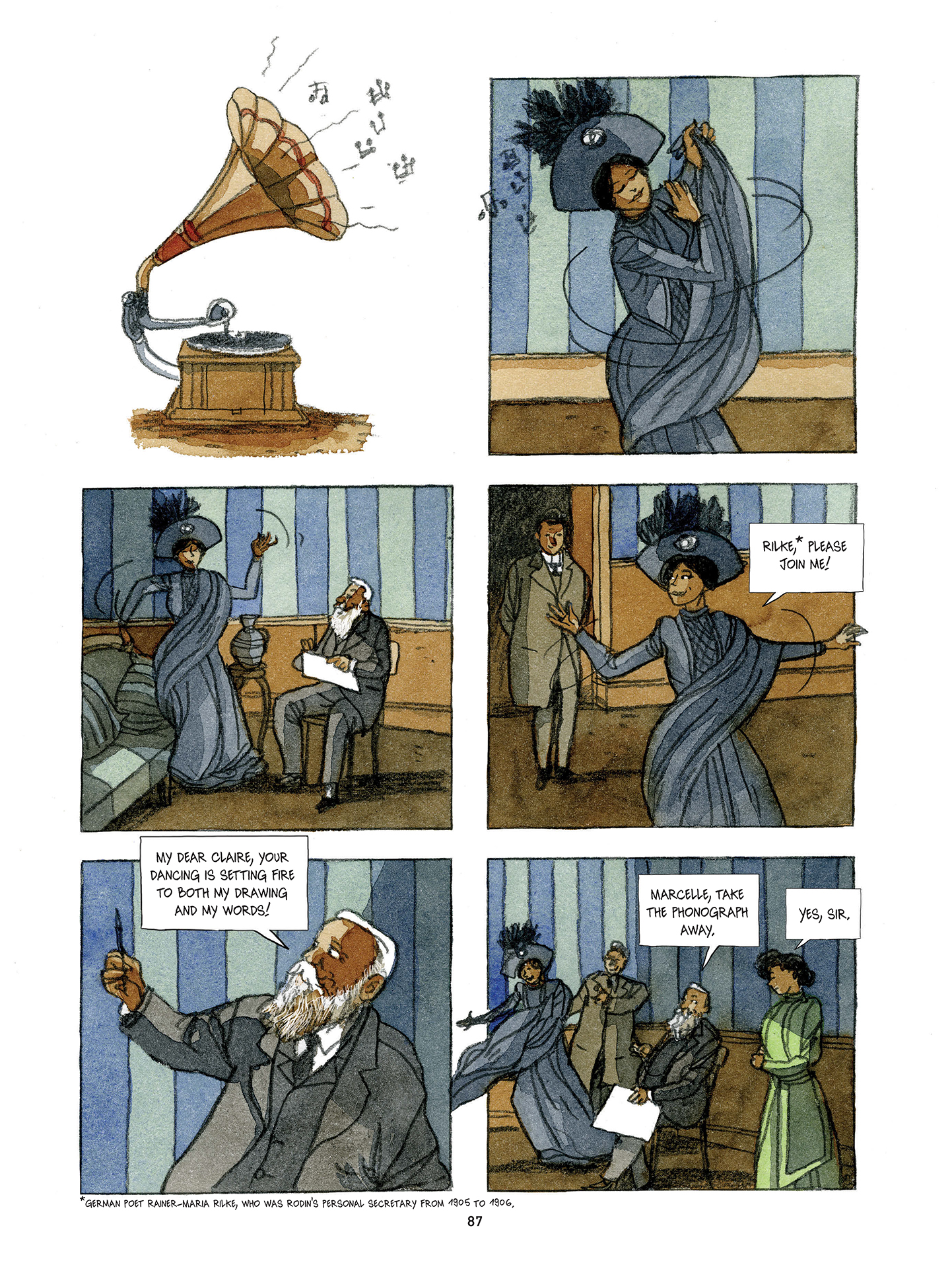 Read online Rodin: Fugit Amor, An Intimate Portrait comic -  Issue # TPB - 88