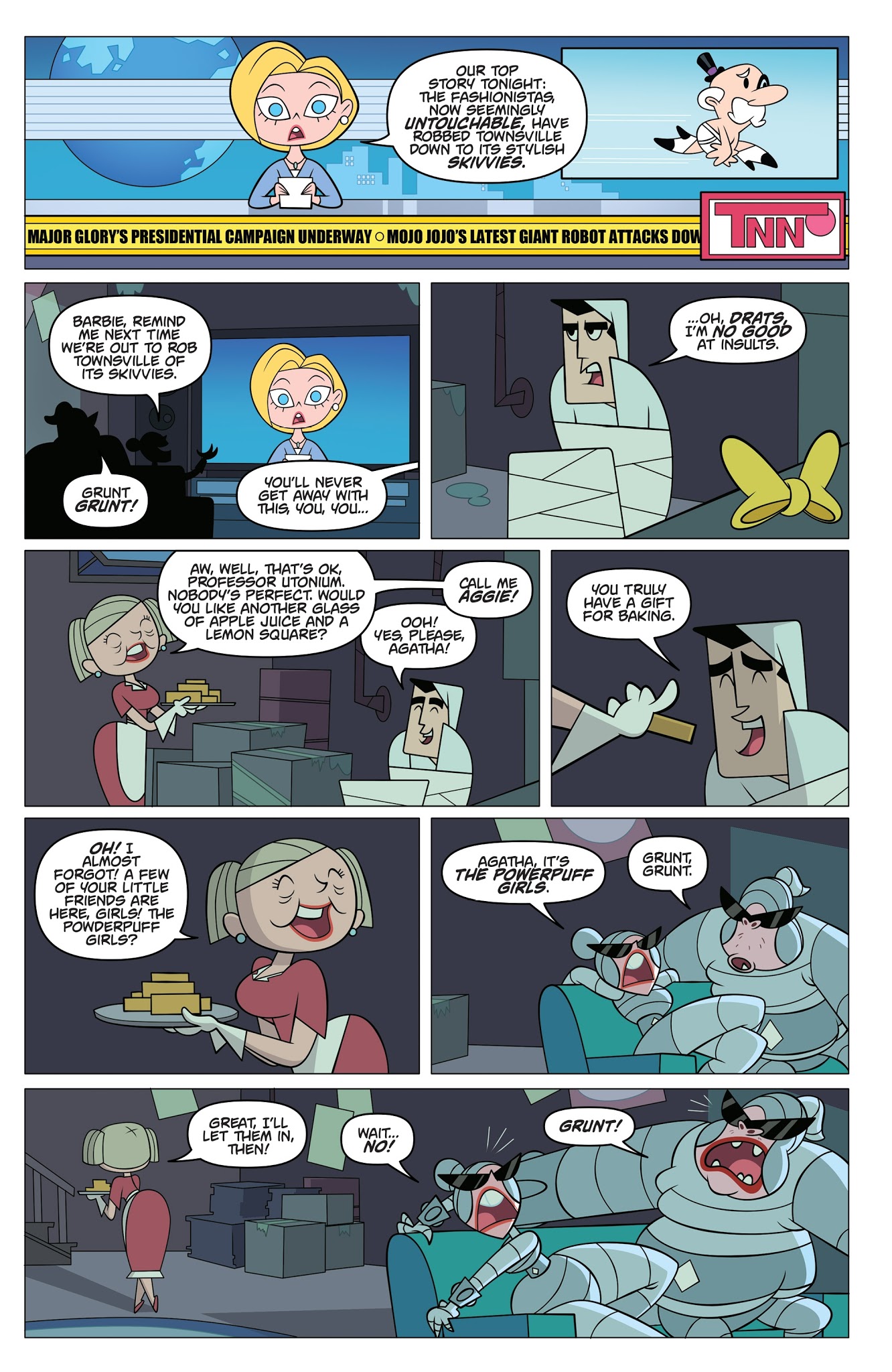 Read online The Powerpuff Girls: Bureau of Bad comic -  Issue #2 - 16