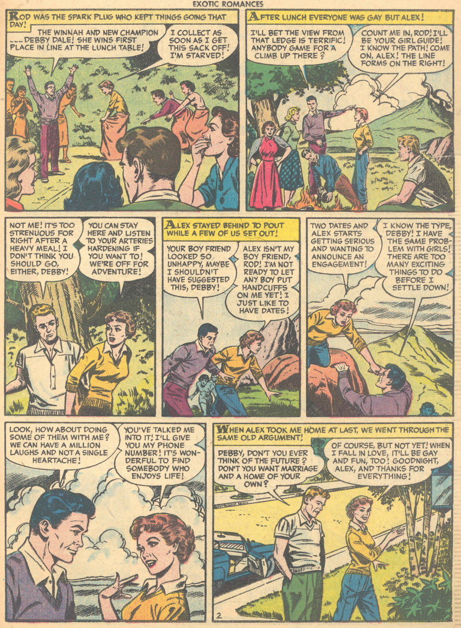 Read online Exotic Romances comic -  Issue #31 - 19