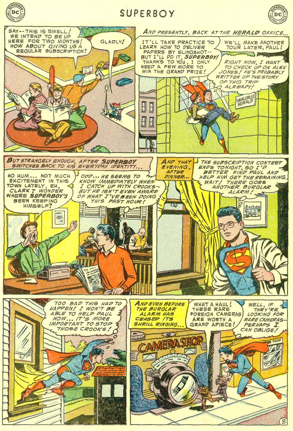 Read online Superboy (1949) comic -  Issue #31 - 19
